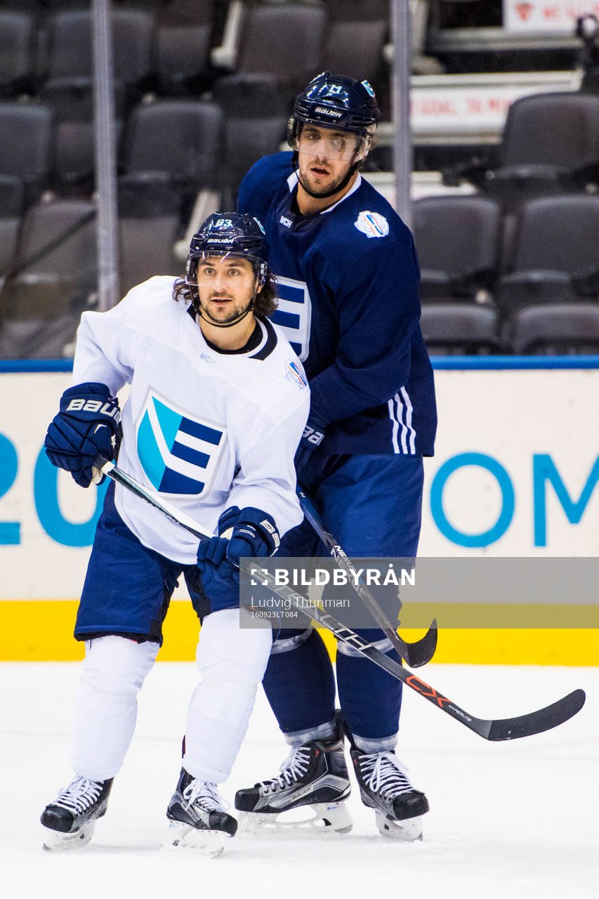 Europas Mats Zuccarello och Anze Kopitar