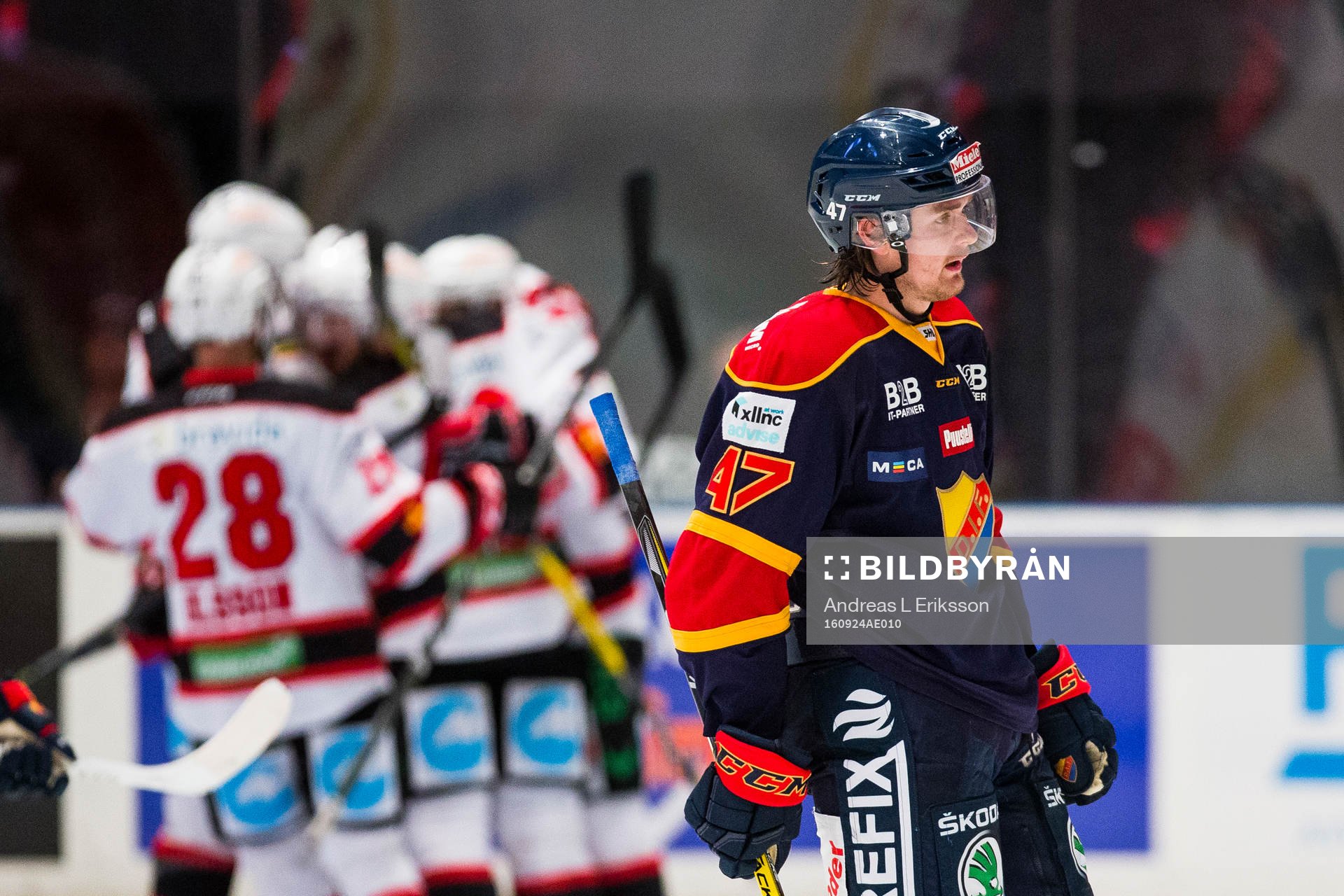 Djurgårdens Linus Johansson deppar
