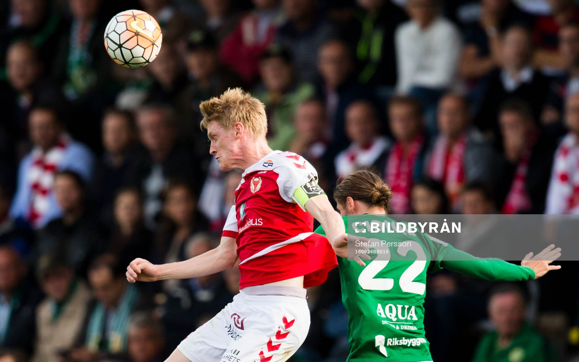 Kalmars Rasmus Elm mot Jönköpings Pawel Cibicki