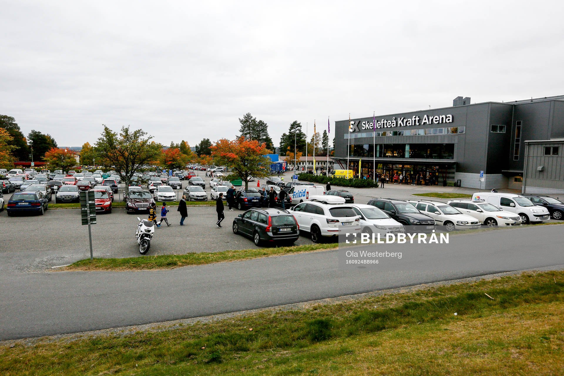 Skellefteå Kraft Arena exteriört
