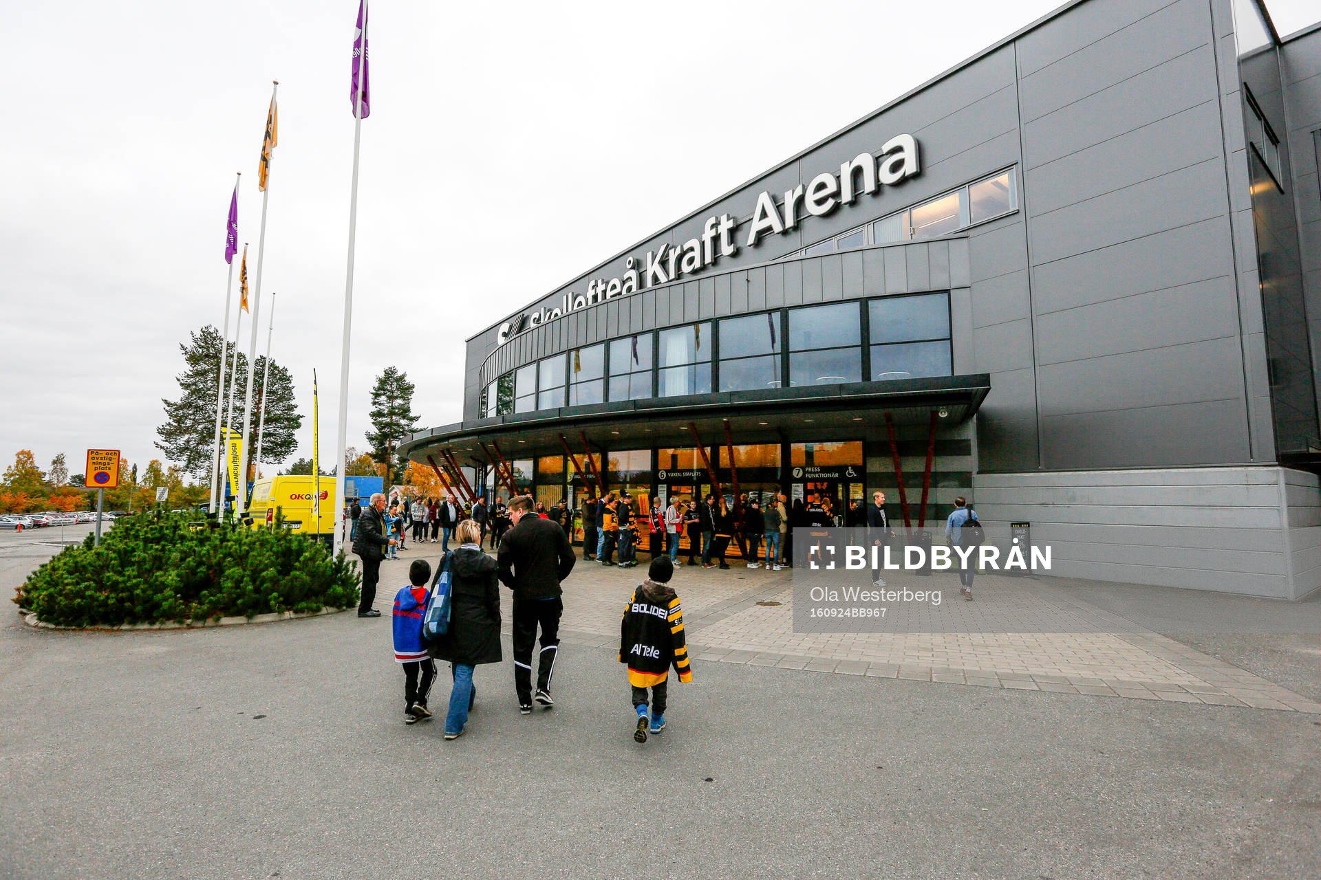 Skellefteå Kraft Arena exteriört