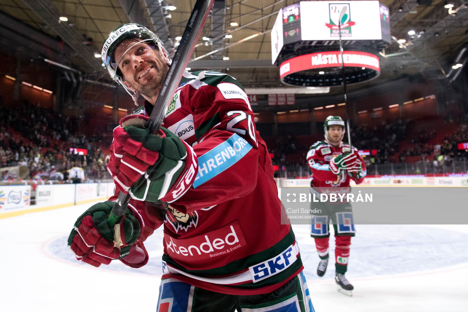 Frölundas Joel Lundqvist tackar publiken