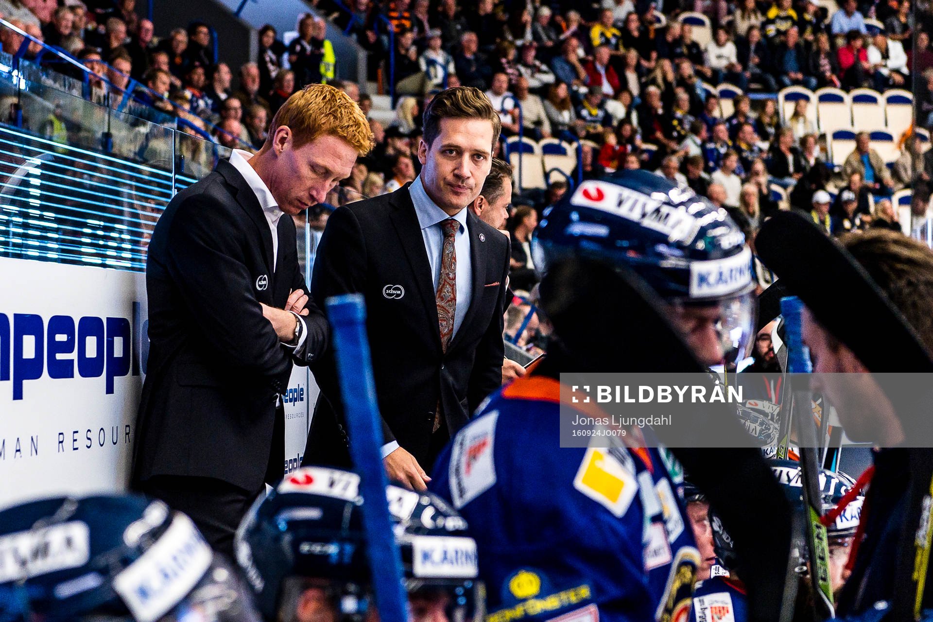 Växjös assisterande tränare Jörgen Jönsson och