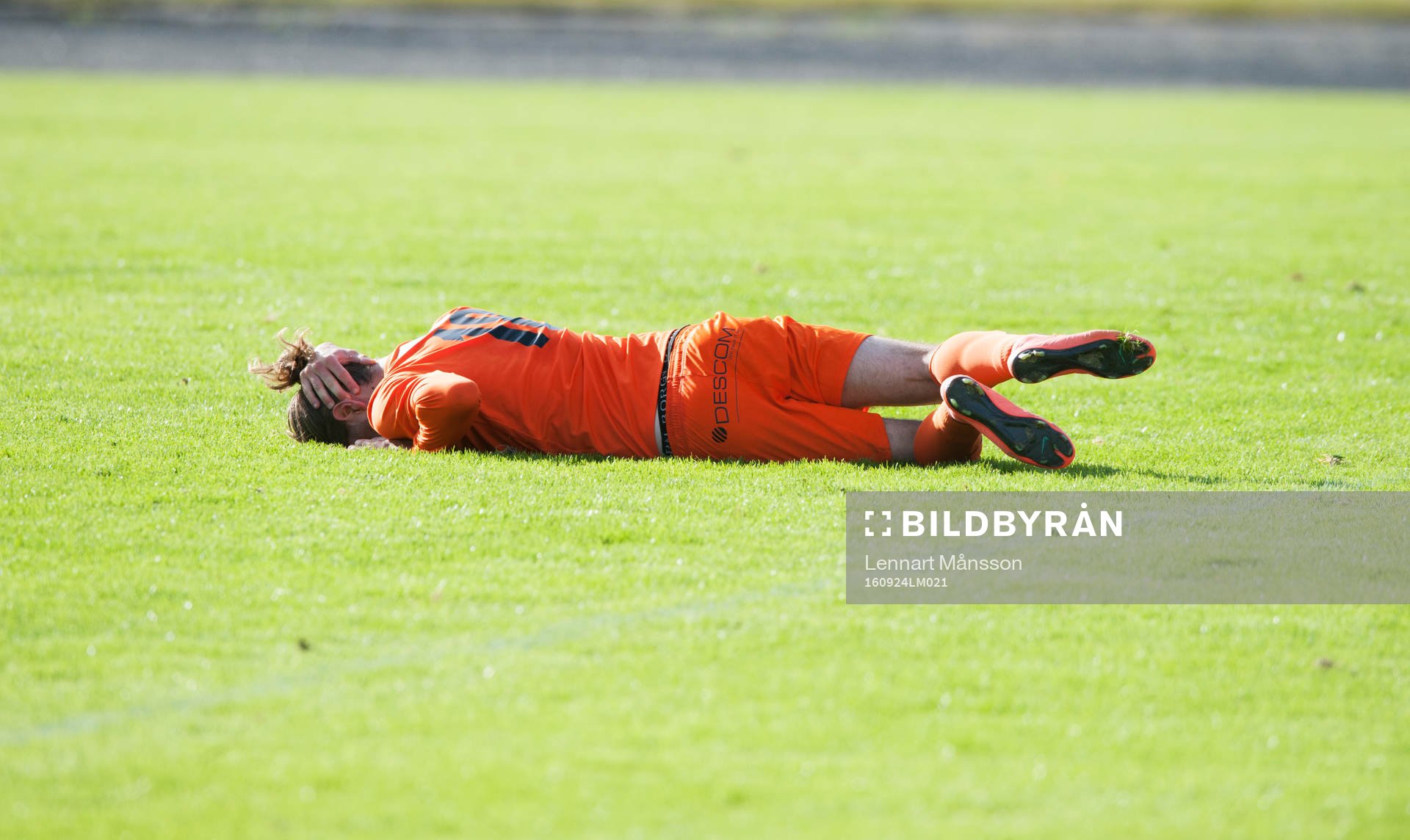 Skadad spelare i matchen i division 2 mellan IFK