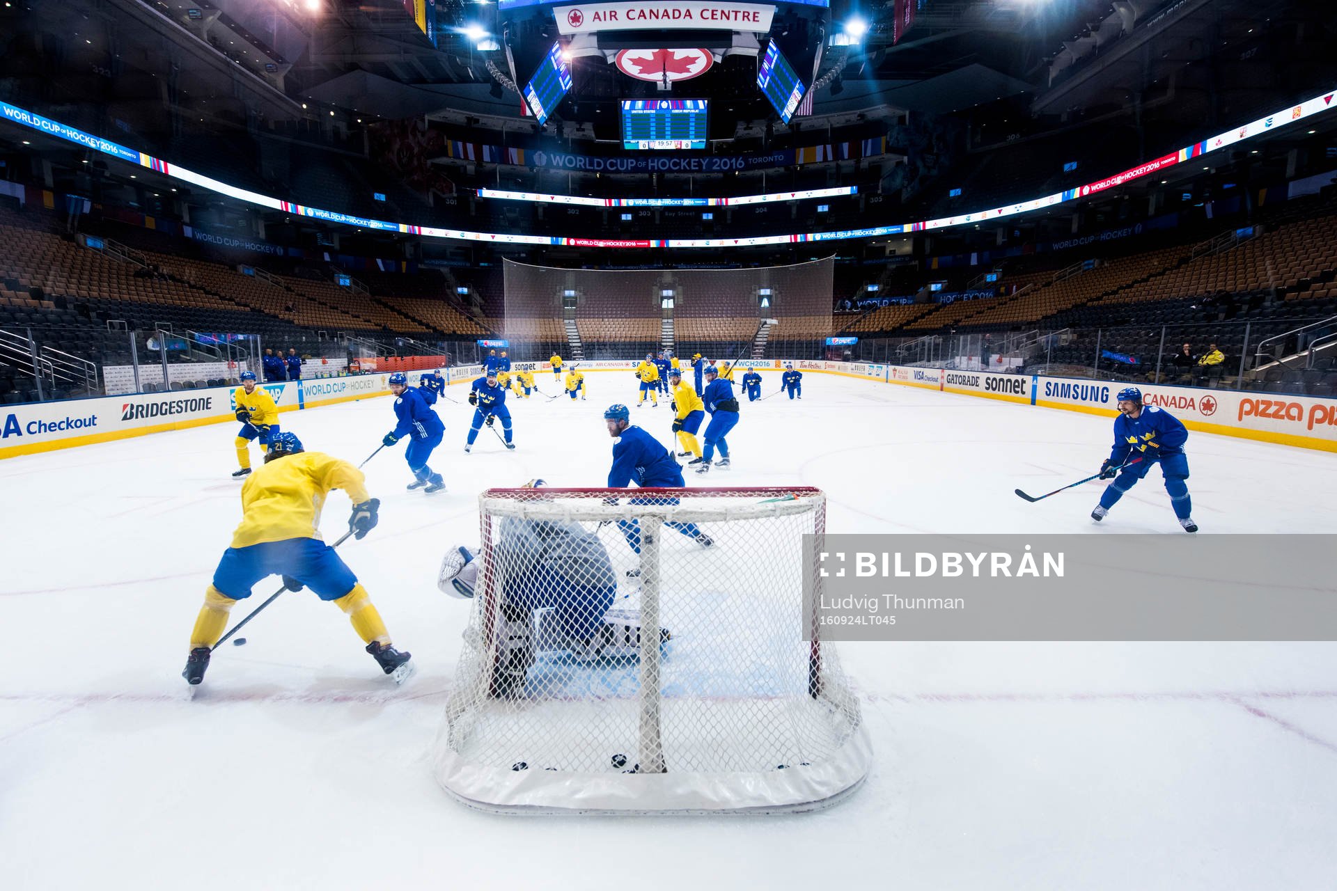Översiktsbild över Air Canada Centre