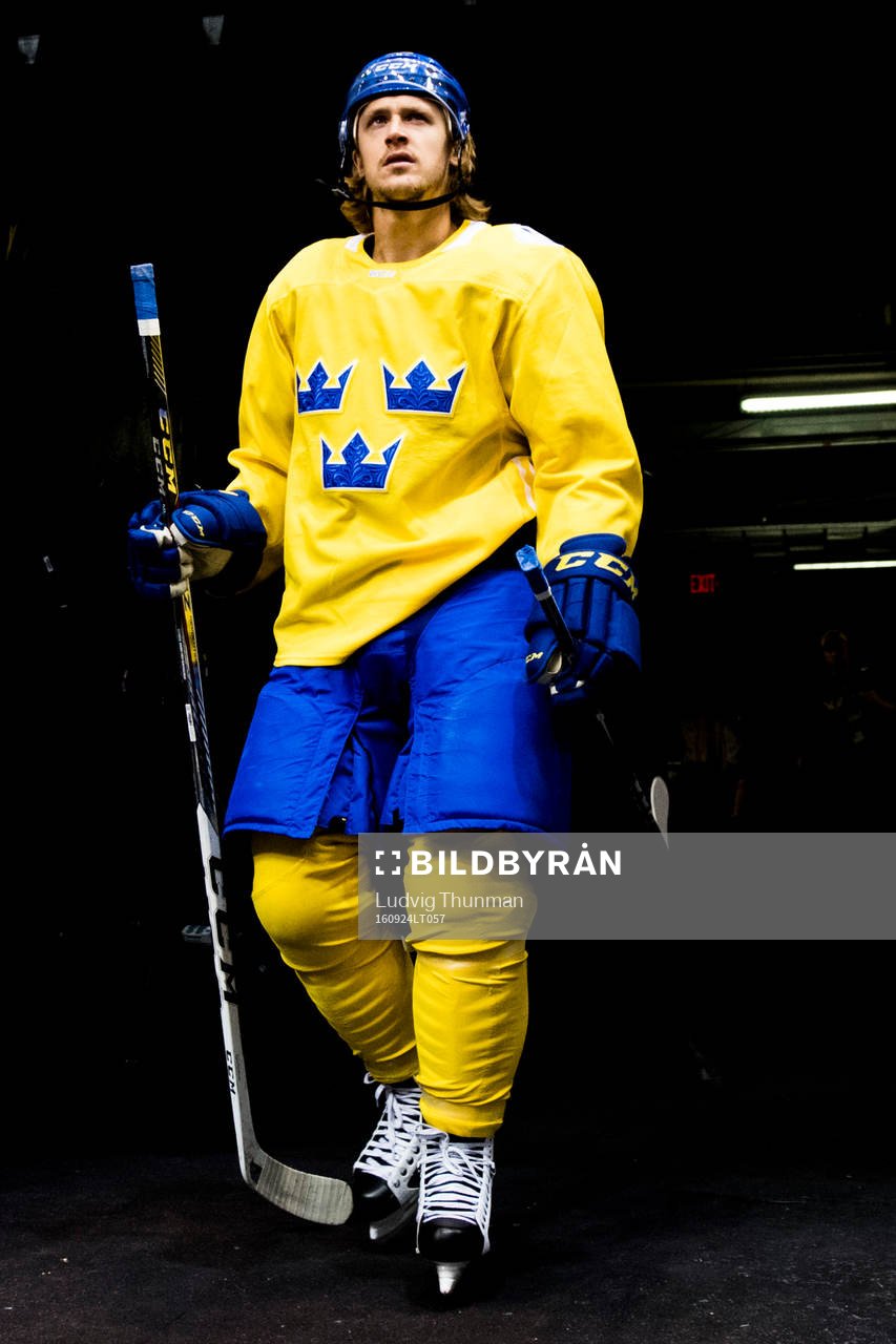 Sveriges Carl Hagelin kommer ut till Sveriges