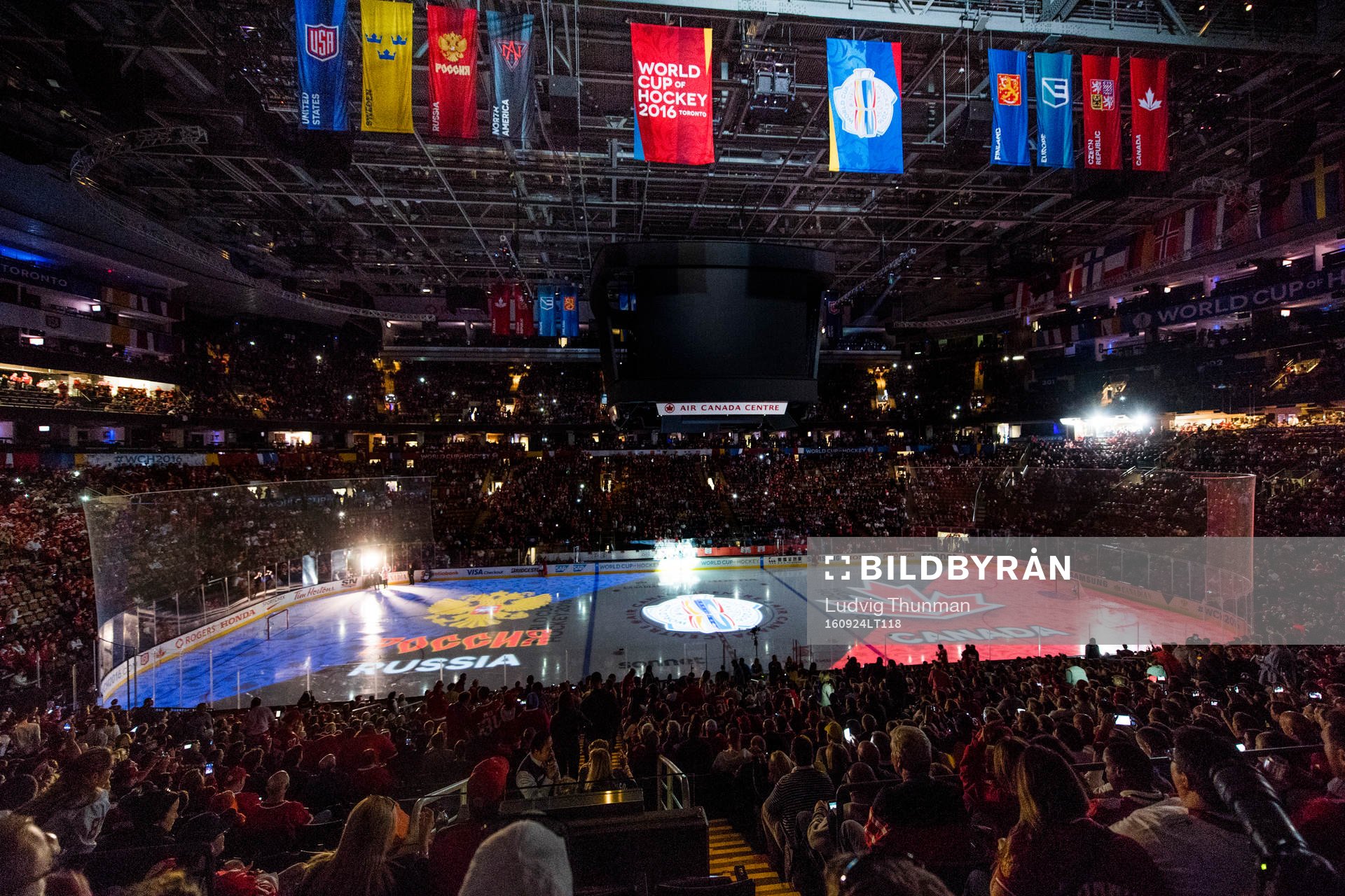 Interiör över Air Canada Center