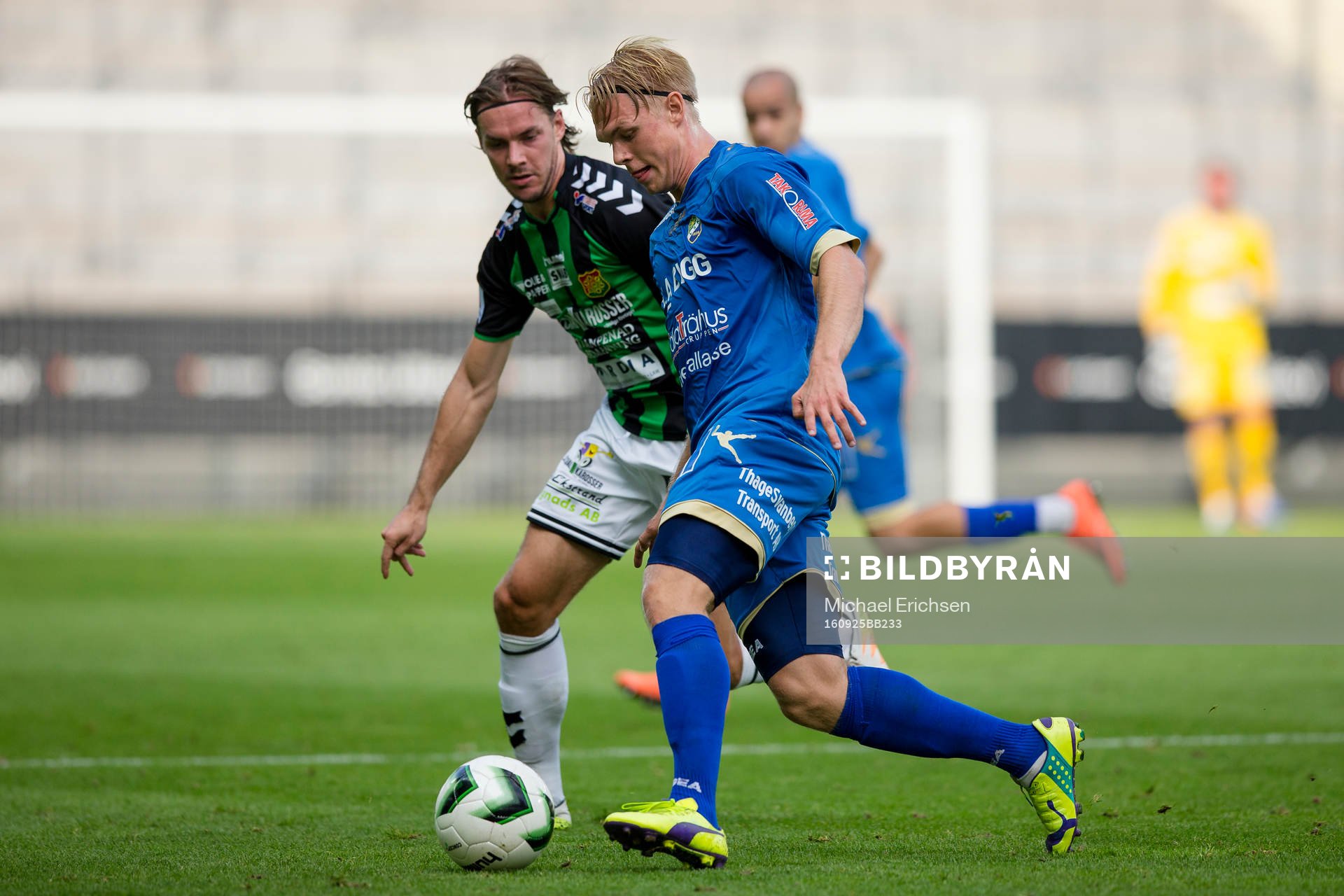 Ljungskiles Linus Tornblad mot GAIS Danny Ervik