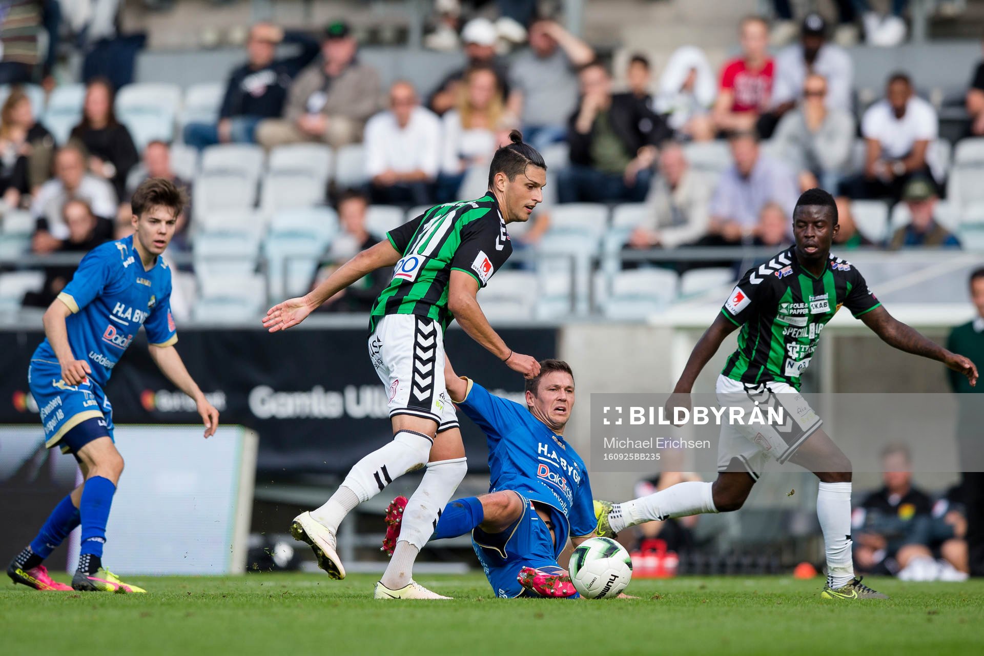 GAIS Luka Mijaljevic mot Ljungskiles Hannes Stiller