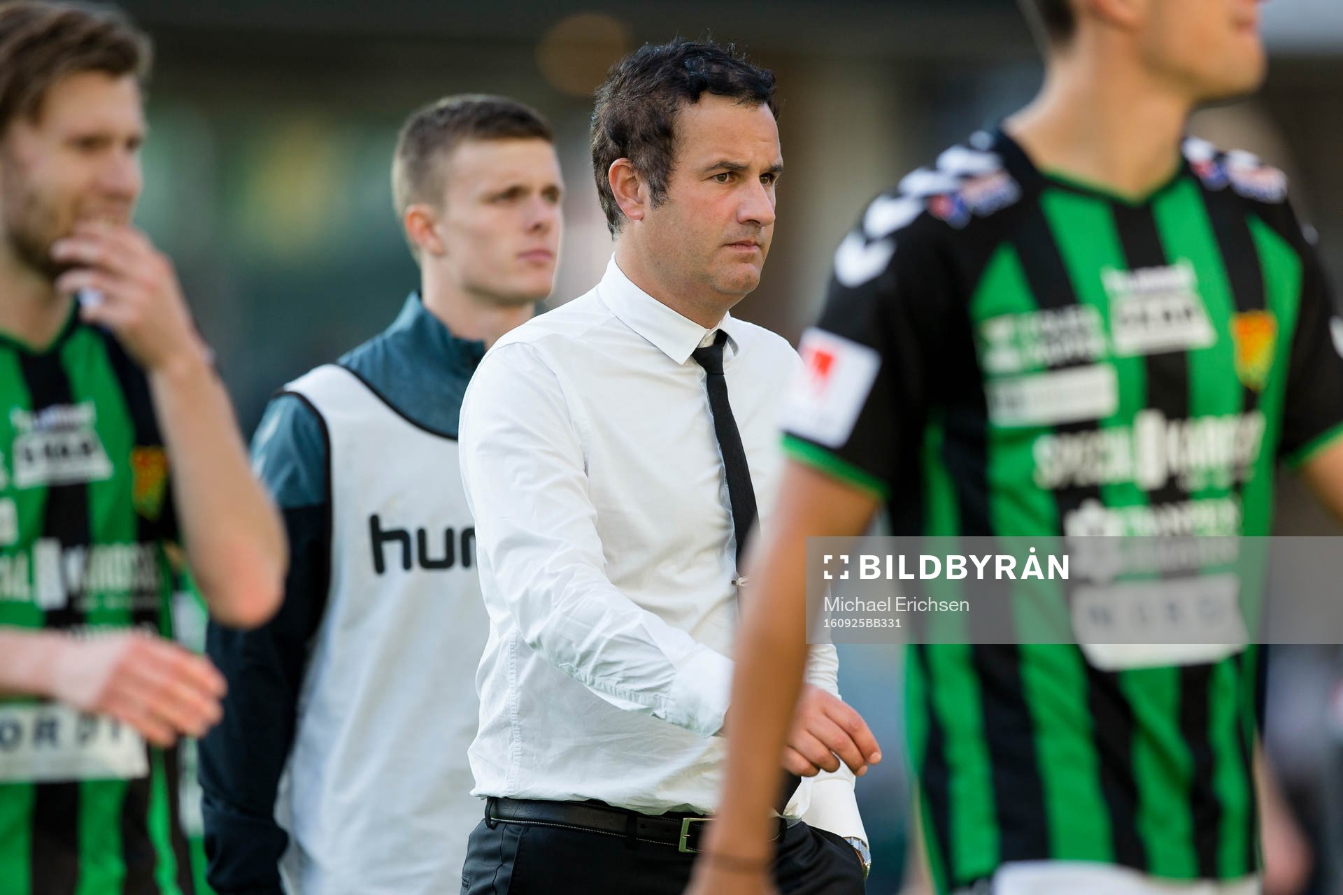 GAIS tränare Benjamin Westman deppar