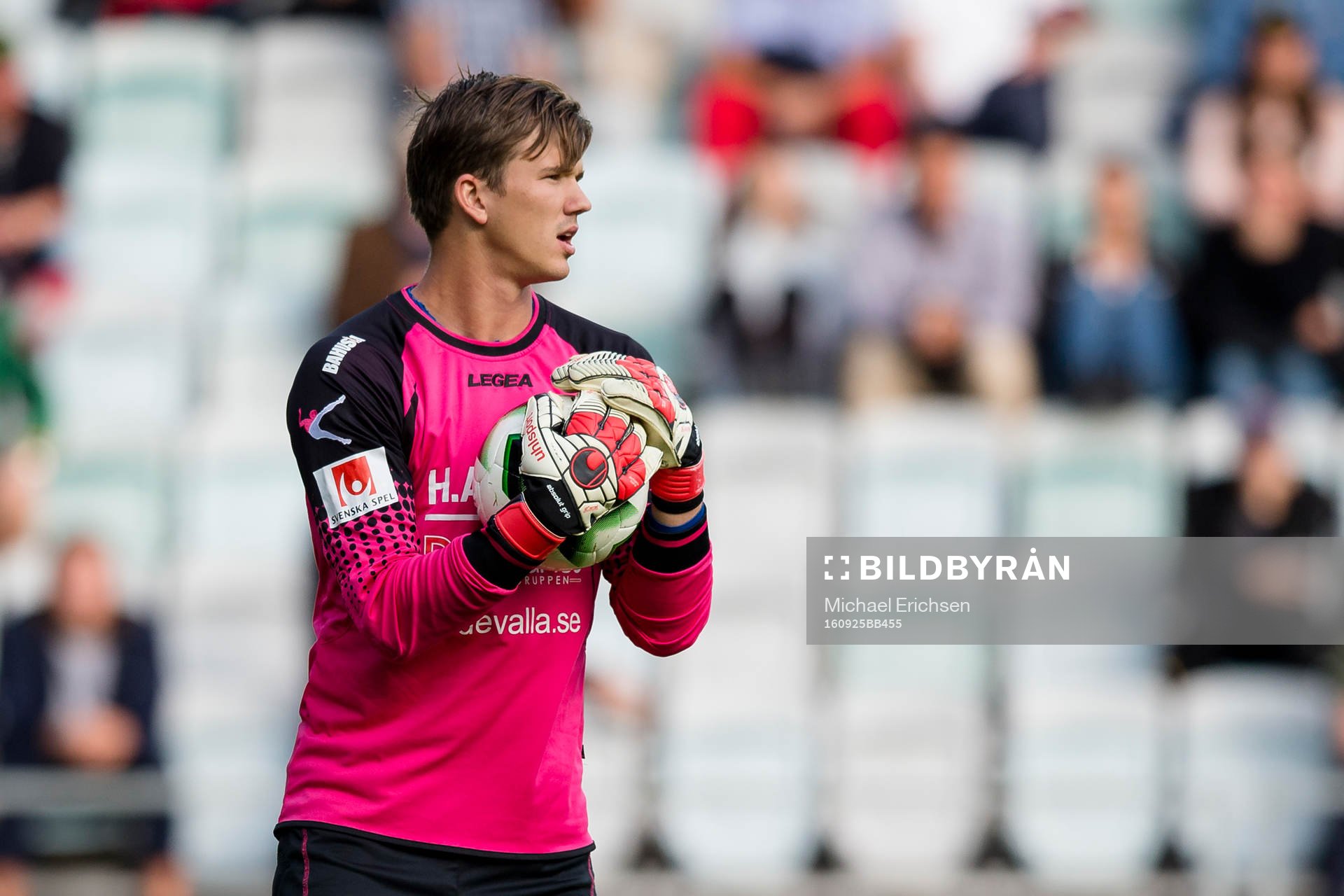 Ljungskiles målvakt August Strömberg