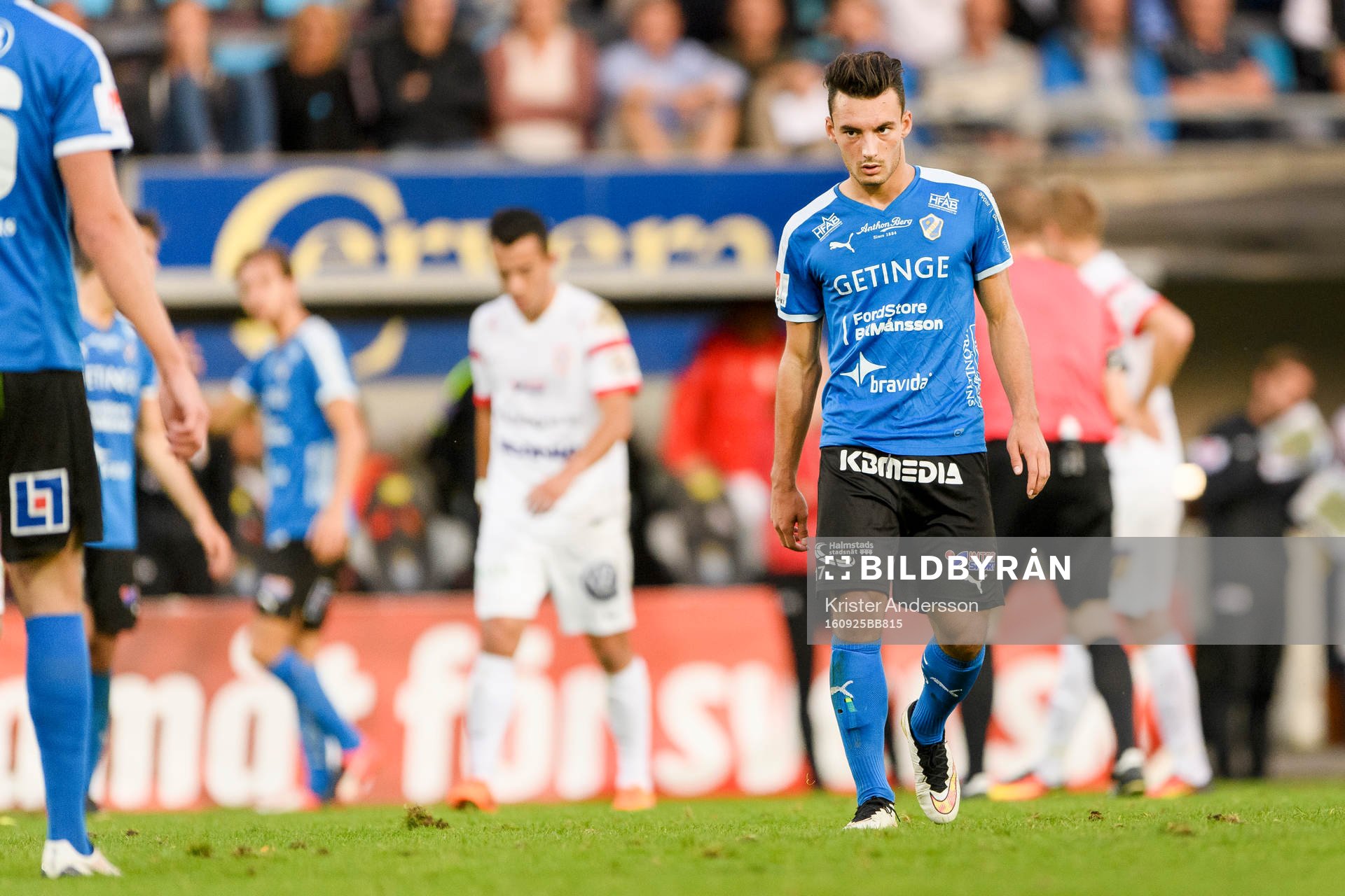 Halmstads Sead Haksabanovic deppar