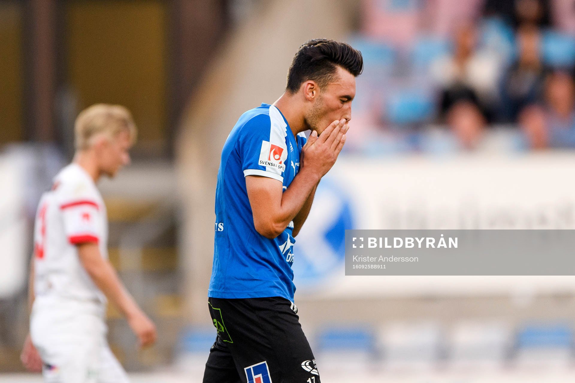 Halmstads Sead Haksabanovic deppar