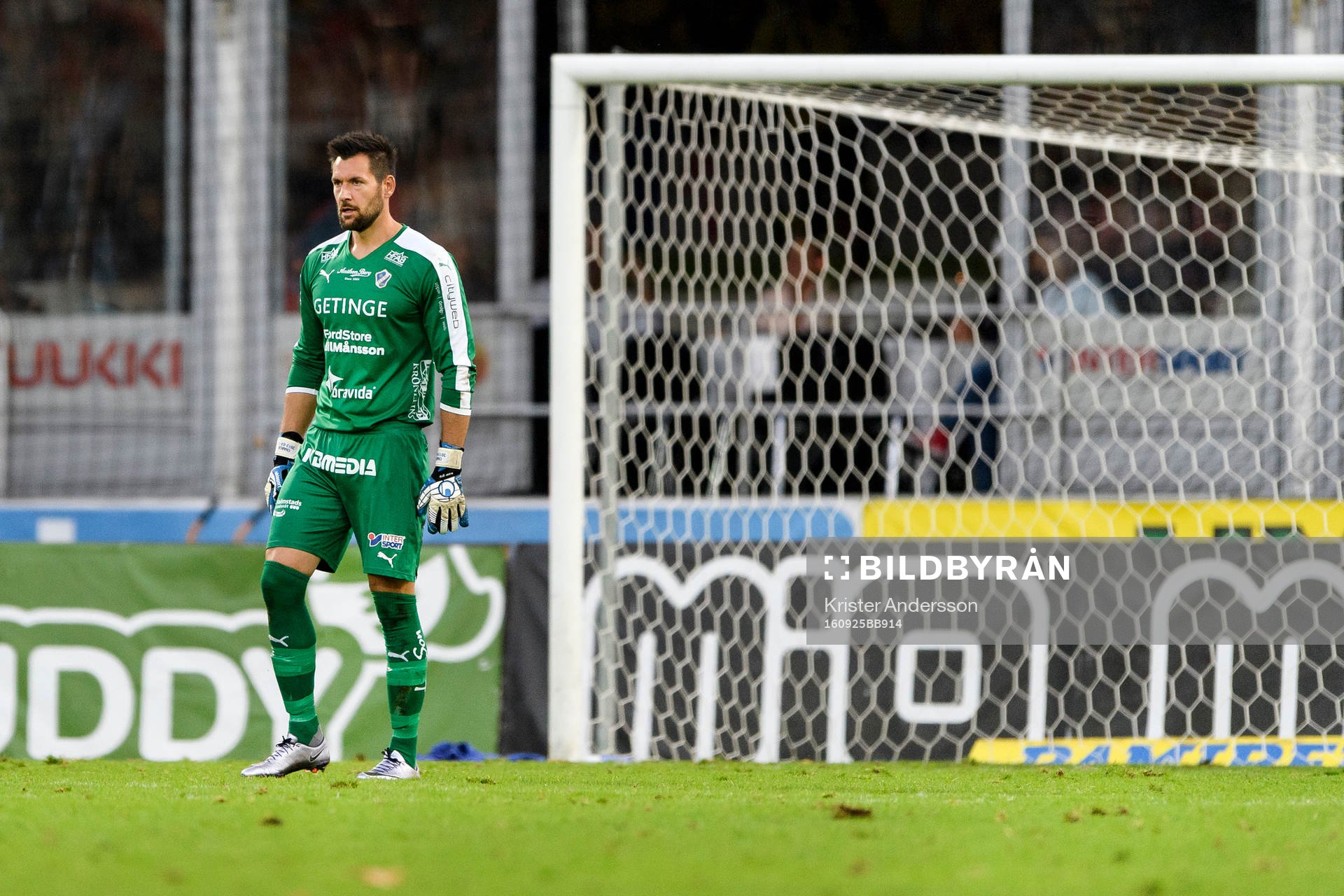 Halmstads målvakt Stojan Lukic