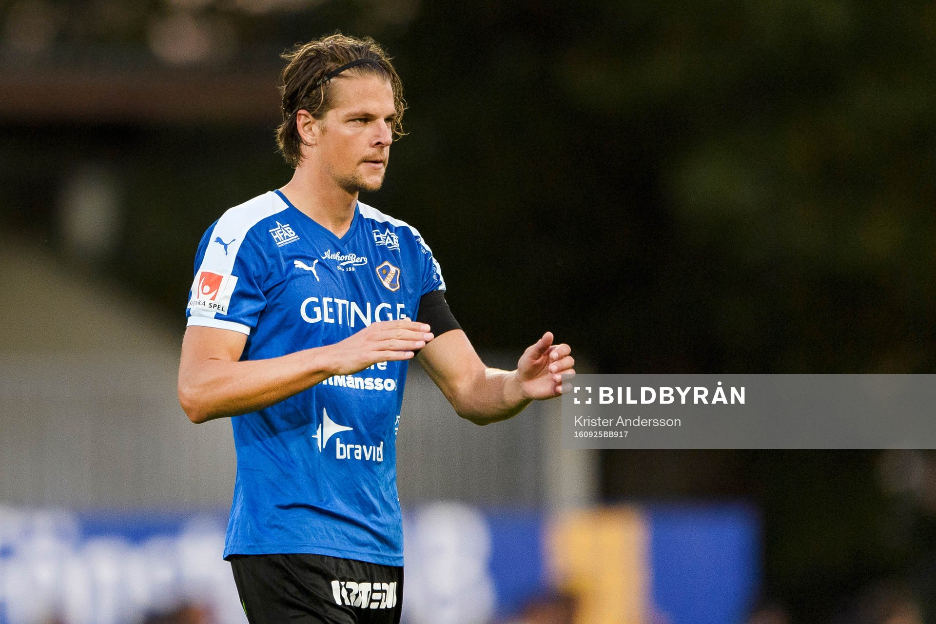 Halmstads Fredrik Liverstam deppar