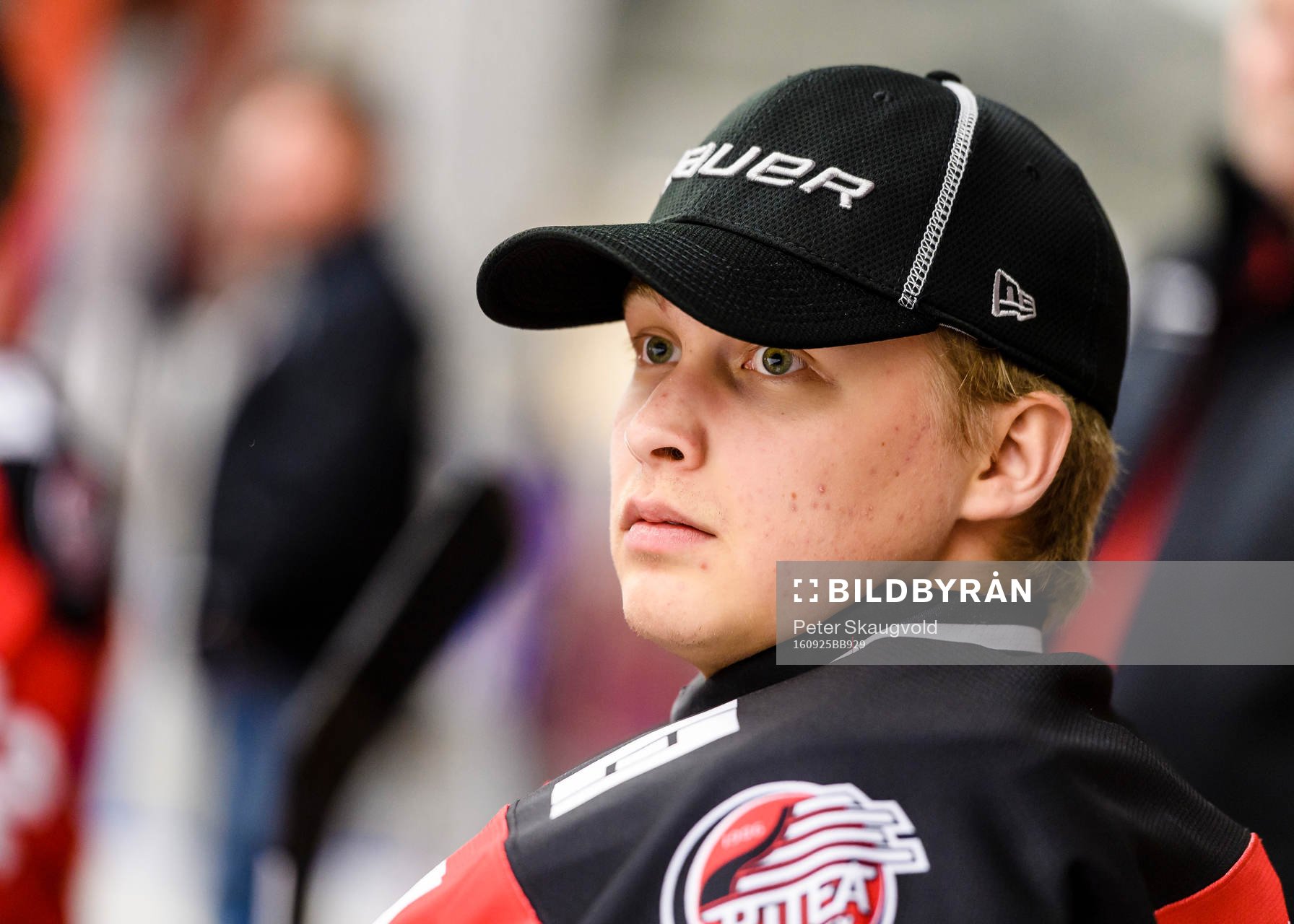 Piteås målvakt Albin Ström