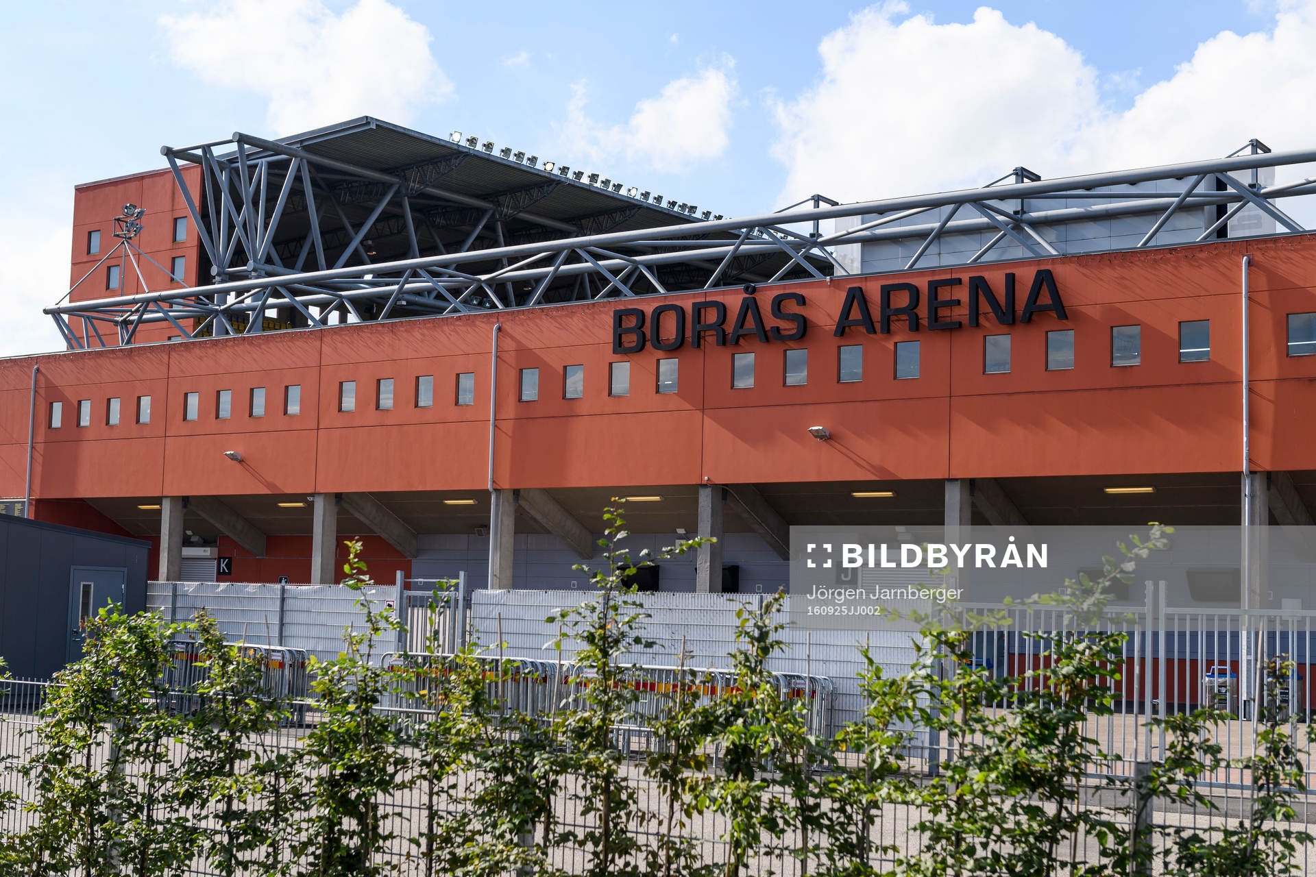 Exteriör på Borås arena