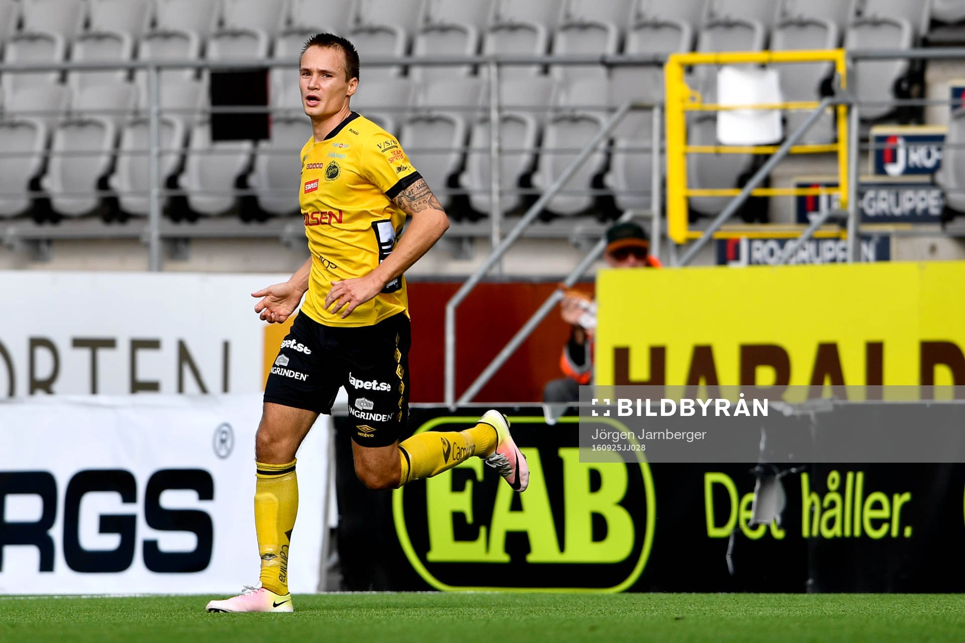 Elfsborgs Viktor Prodell jublar