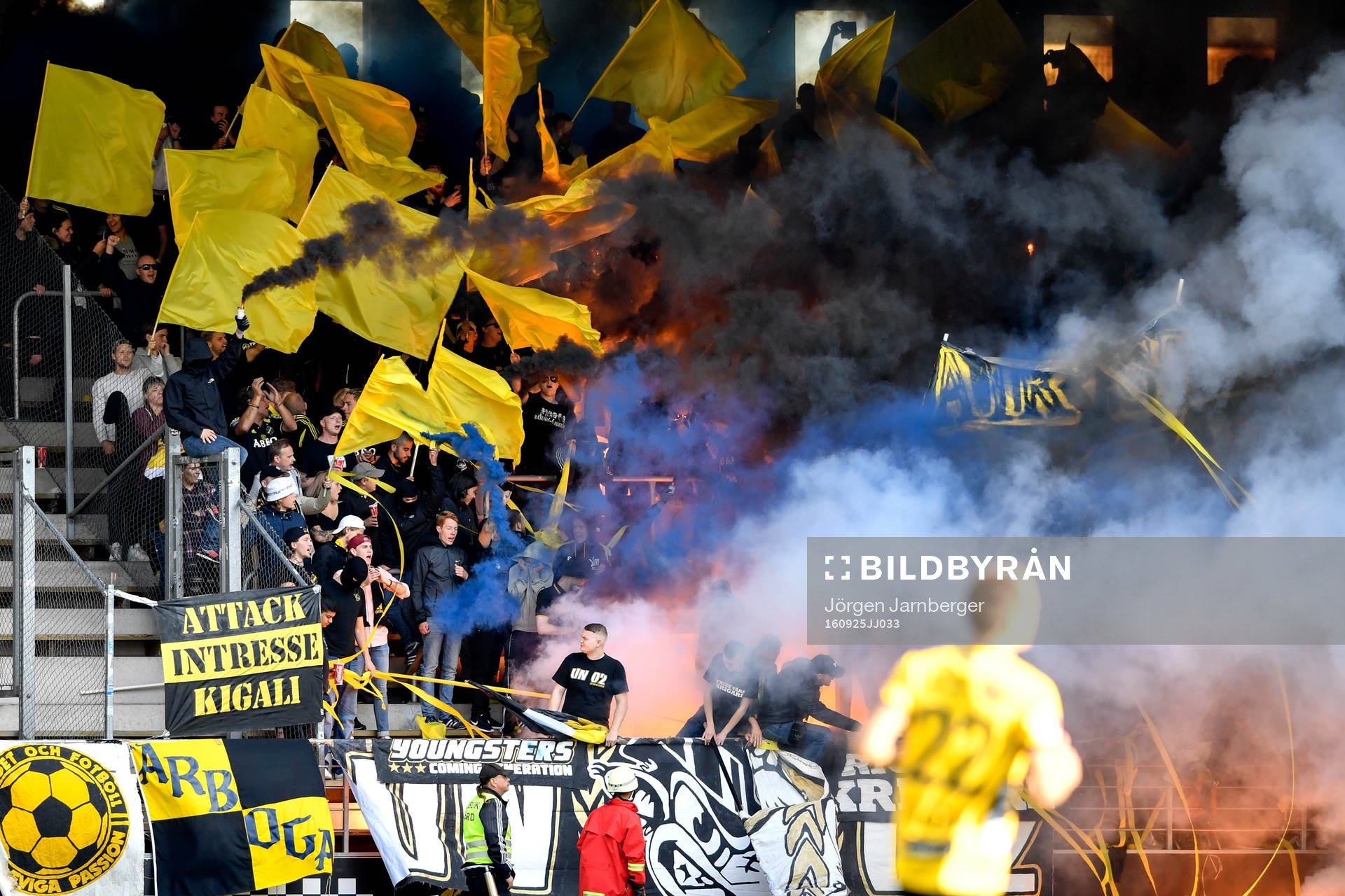 Matchen avbryts