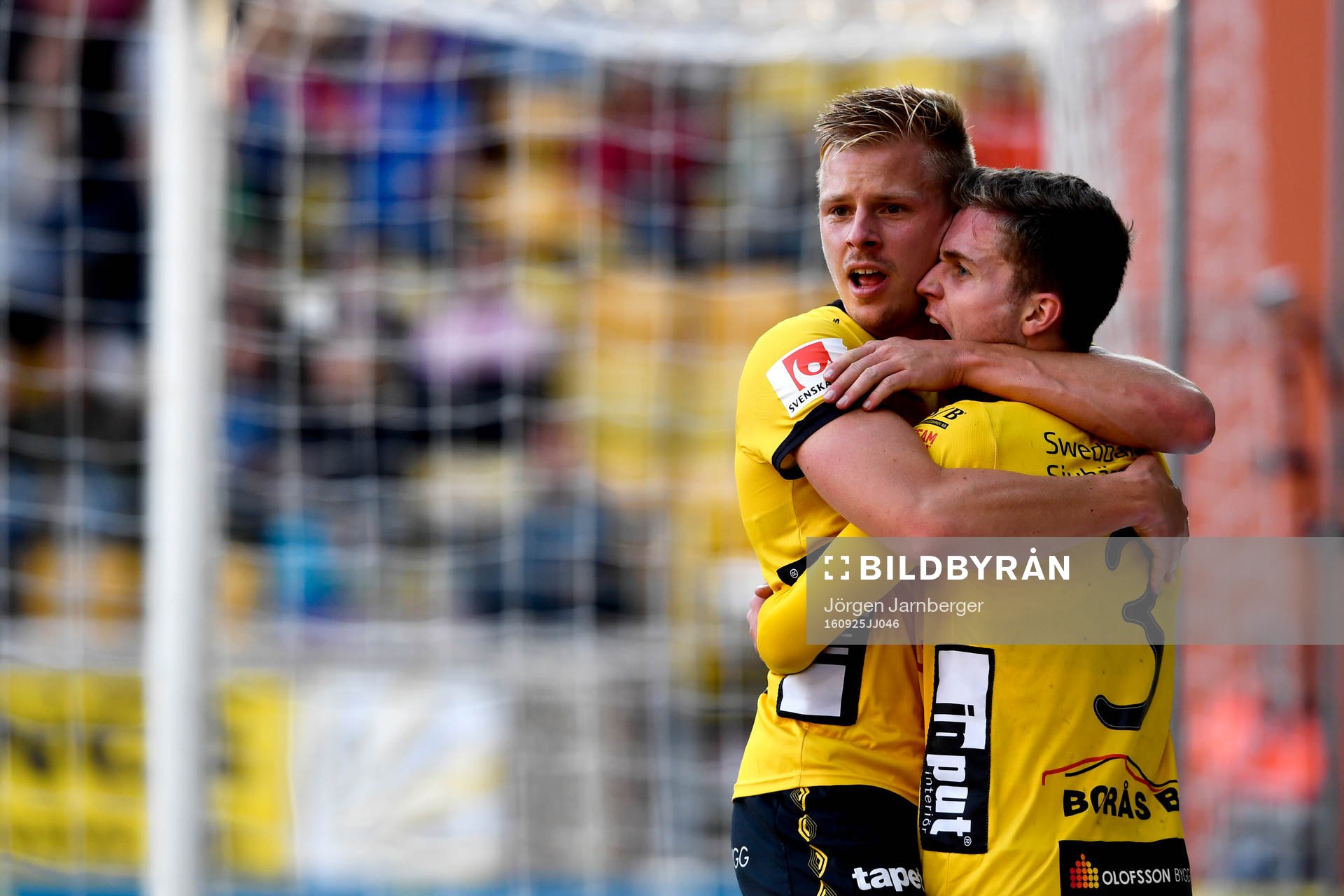 Elfsborgs Per Frick med Adam Lundqvist