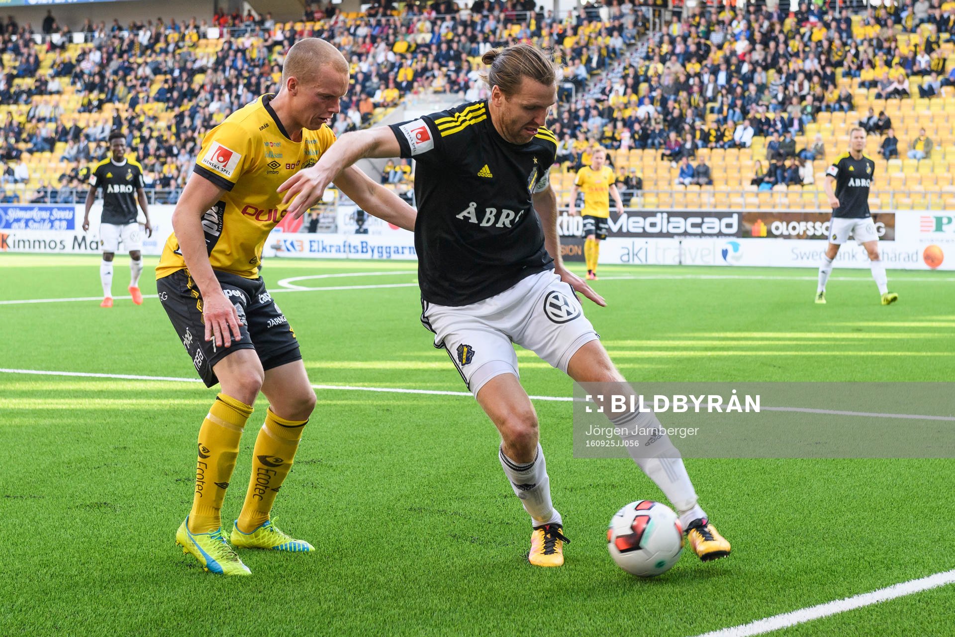 s Nils-Eric Johansson och Elfsborgs Daniel Gustavsson