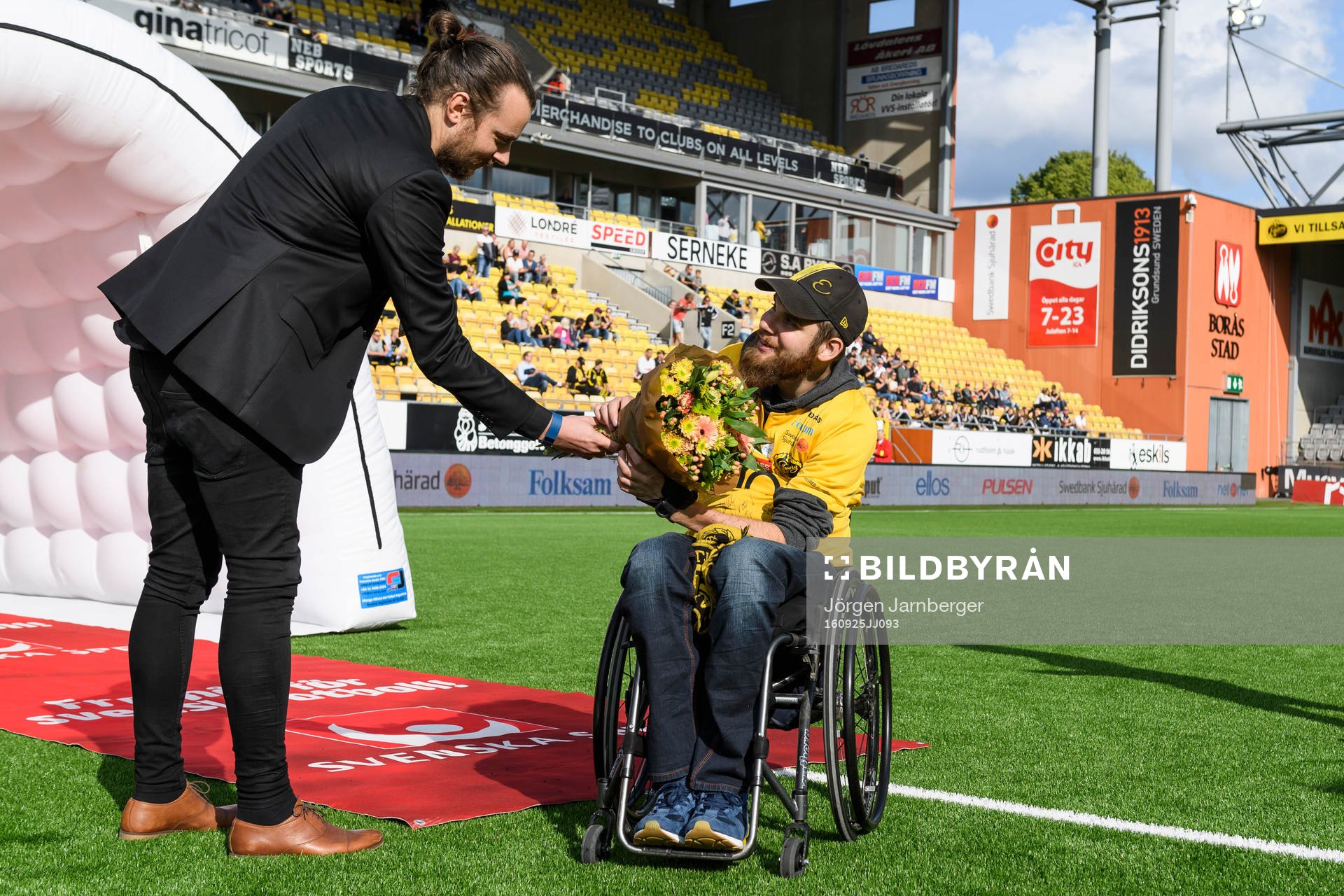 Claes Bertilsson som deltog i Paralympics och