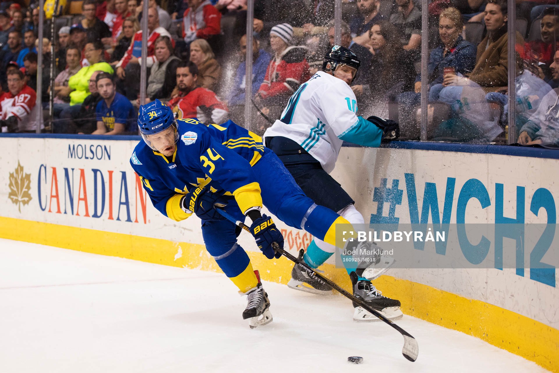 Sveriges Carl Söderberg och Europas Christian Ehrhoff