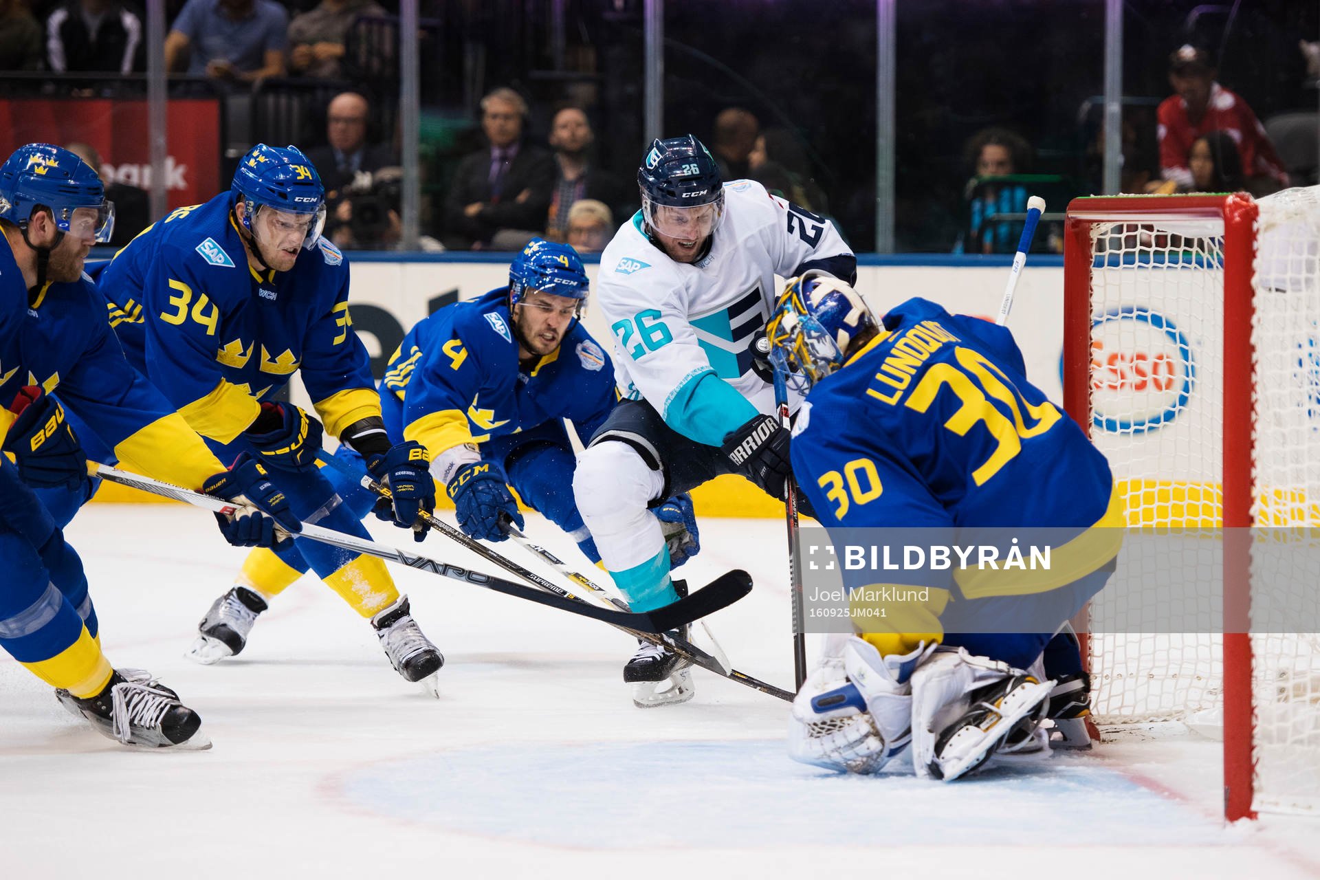 Sveriges Mattias Ekholm, Carl Söderberg, Niklas