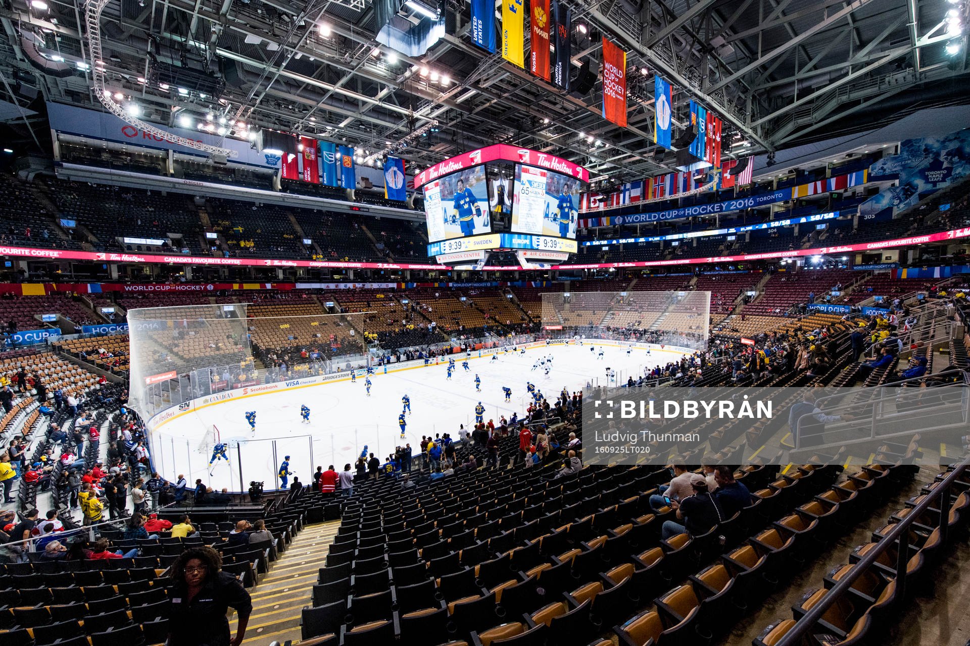 Översiktsbild över Air Canada Centre