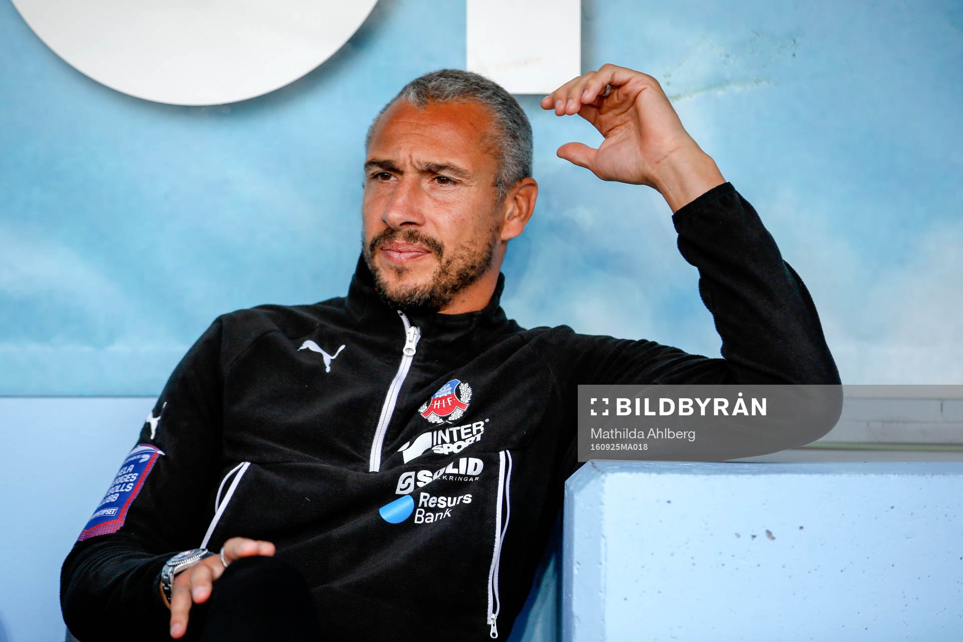 Helsingborgs manager Henrik Larsson