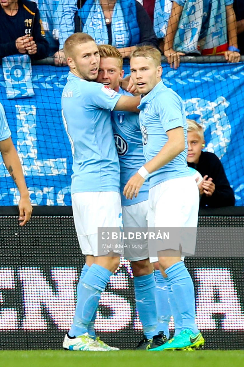 Malmö FFs Anders Christiansen jublar