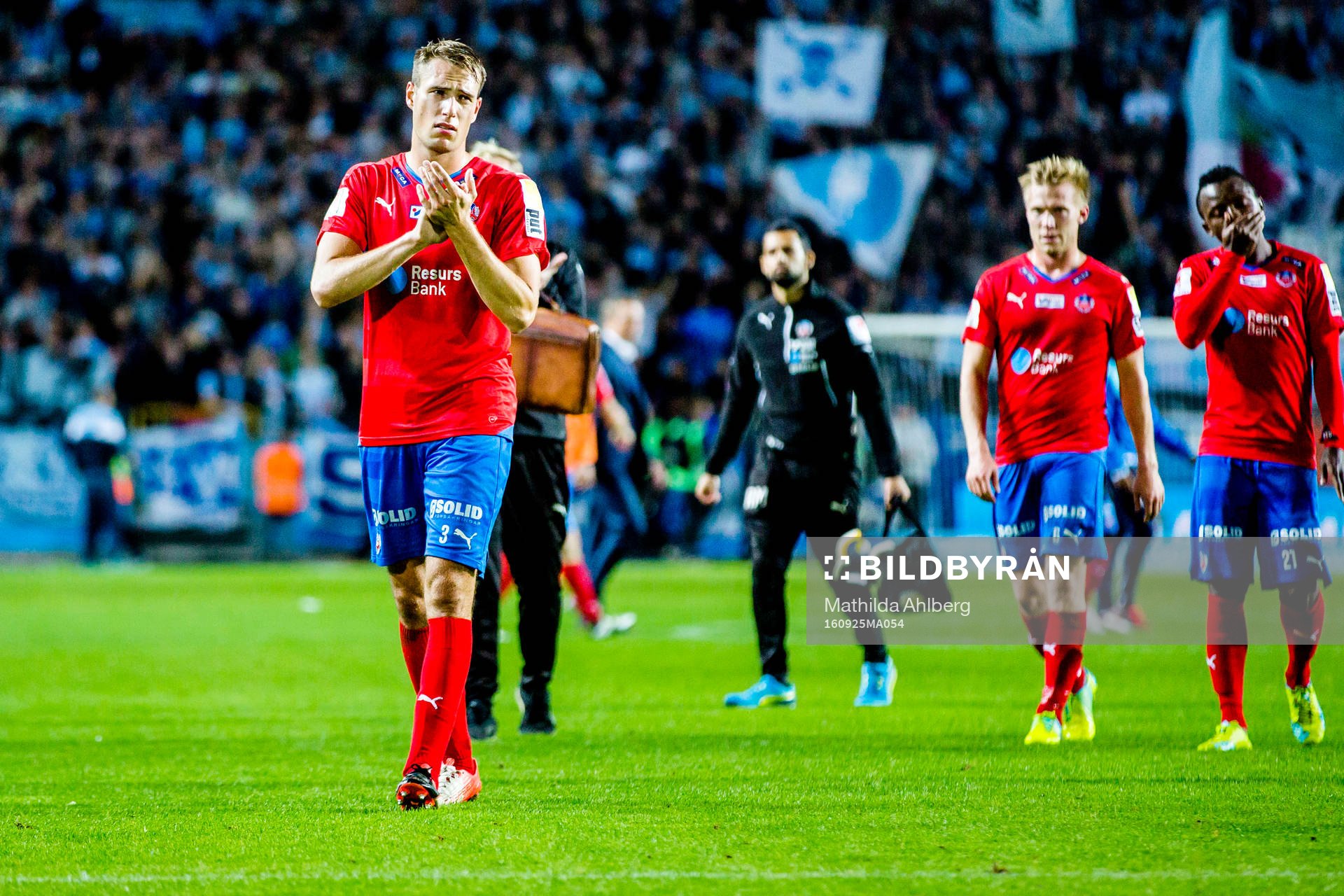 Helsingborgs Frederik Helstrup Jensen deppar