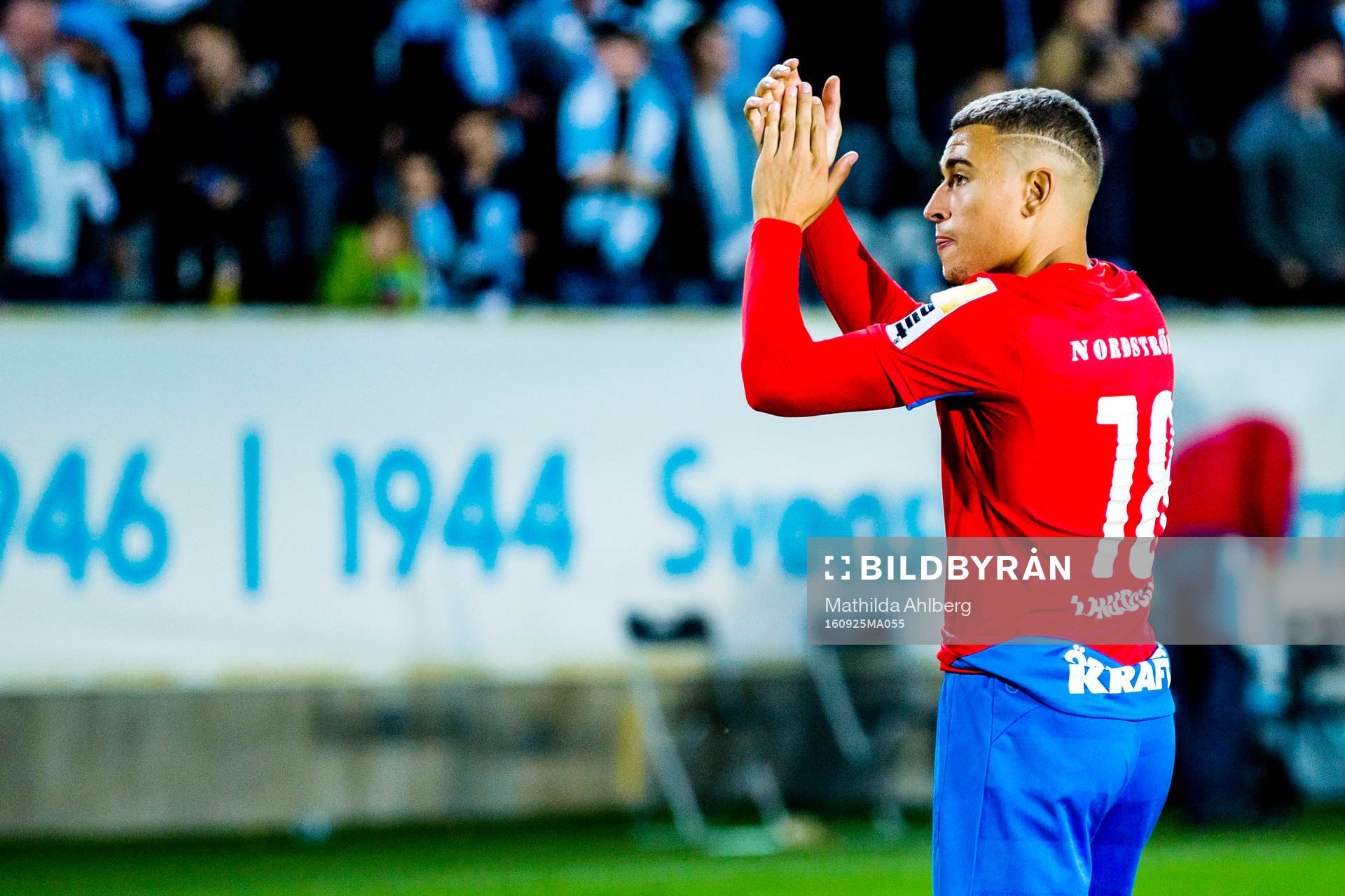 Helsingborgs Jordan Larsson deppar