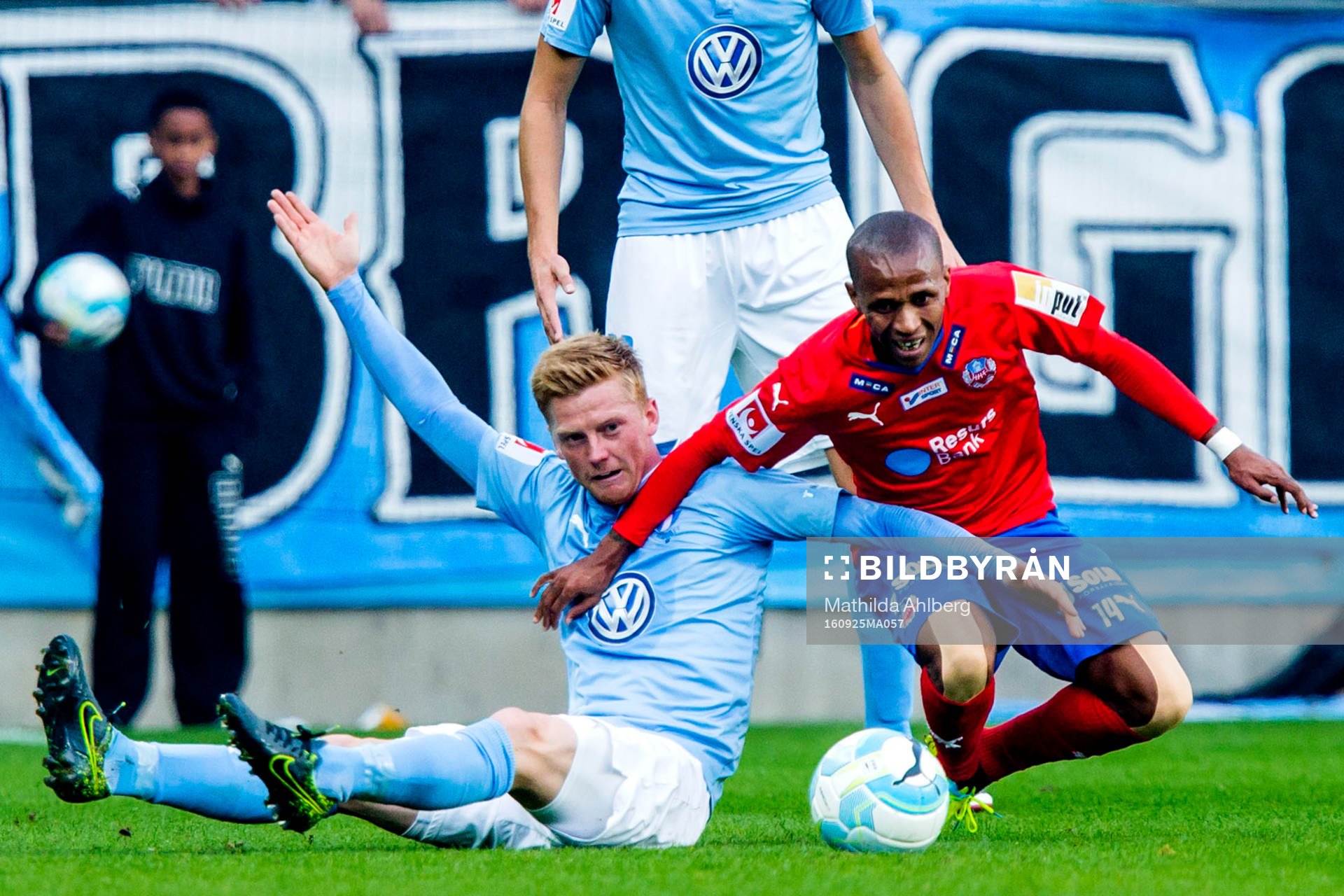 Malmö FFs Anders Christiansen och Helsingborgs Amethyst