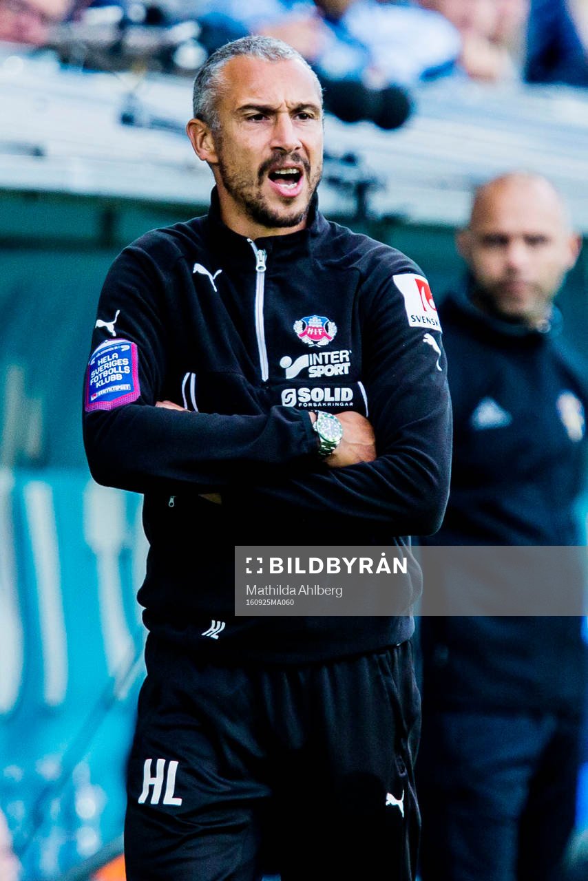 Helsingborgs manager Henrik Larsson