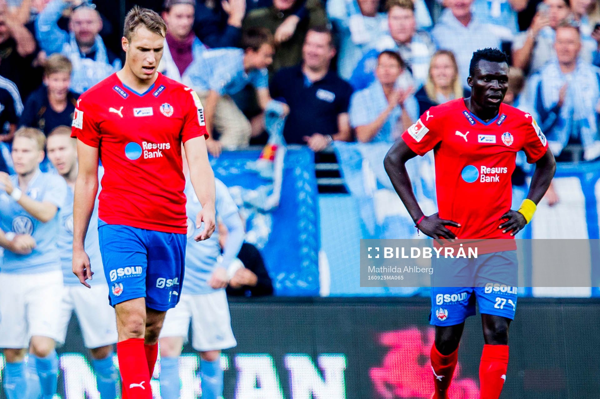 Helsingborgs Frederik Helstrup Jensen och Lalawélé