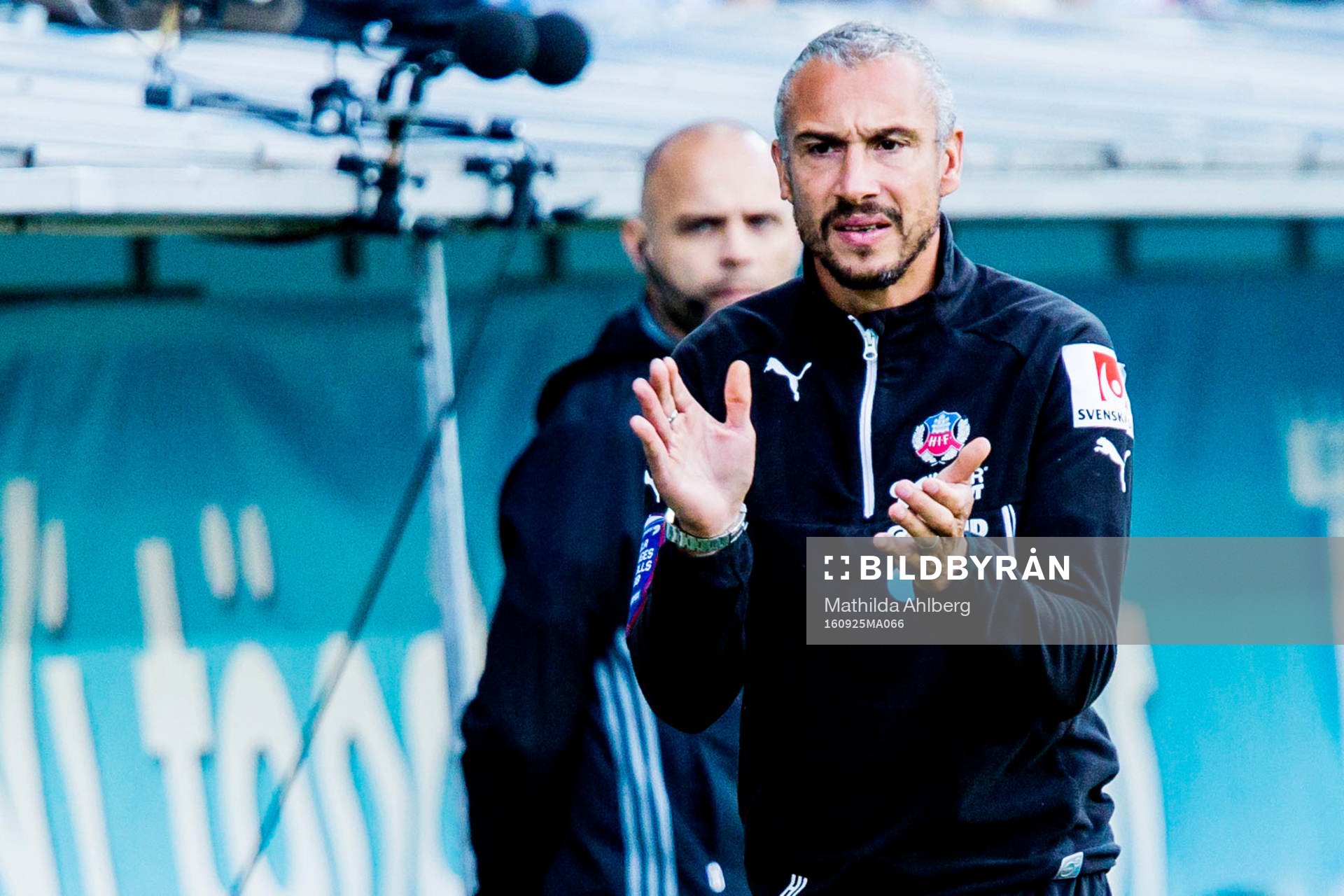 Helsingborgs manager Henrik Larsson