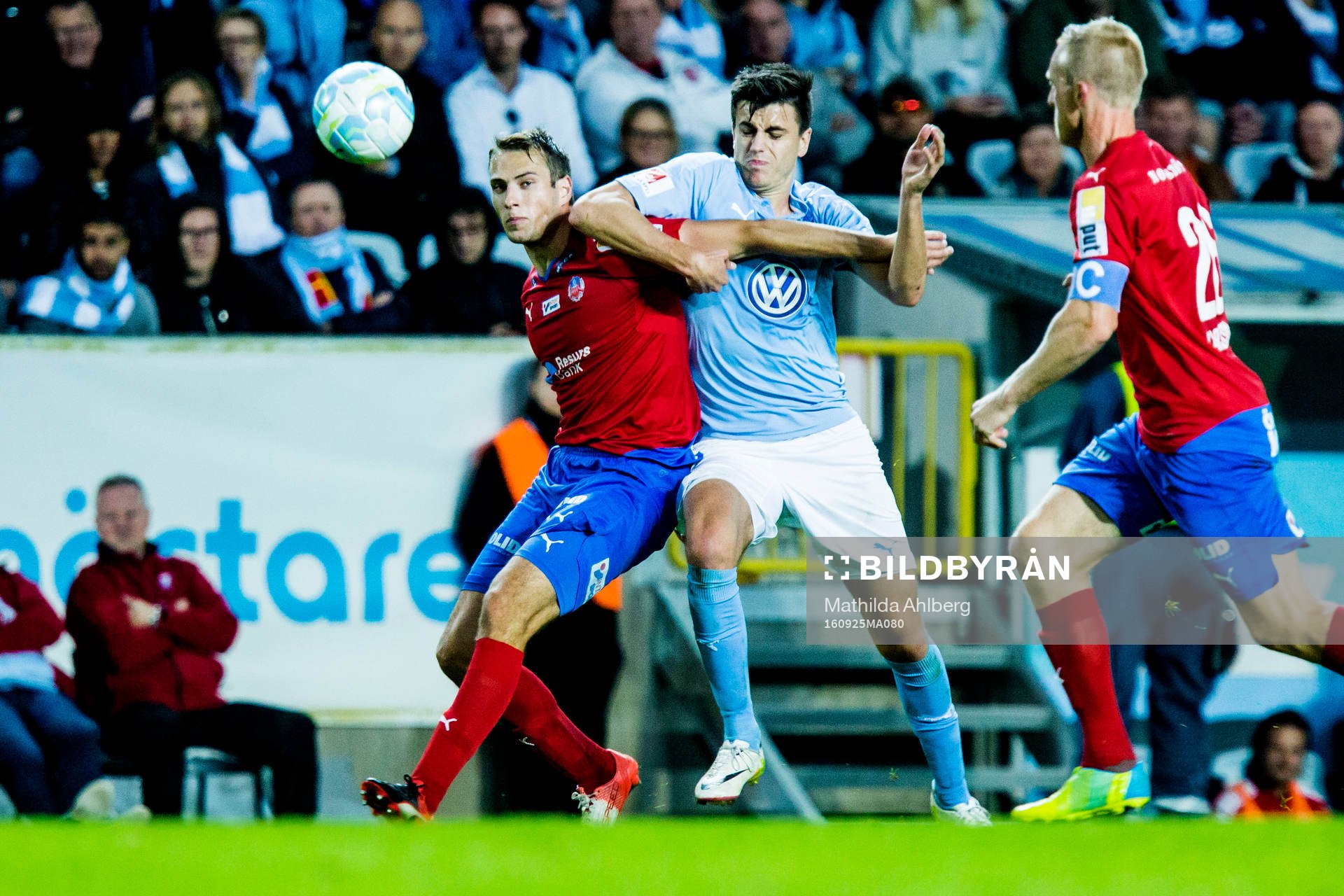 Helsingborgs Frederik Helstrup Jensen och Malmö FFs