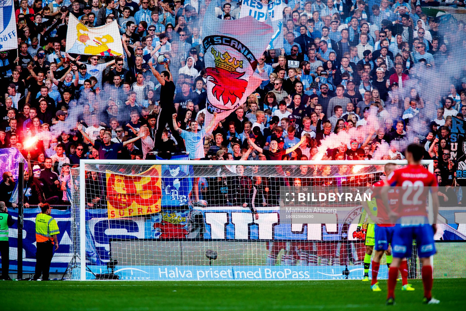 Malmö FFs klack bränner bengaler