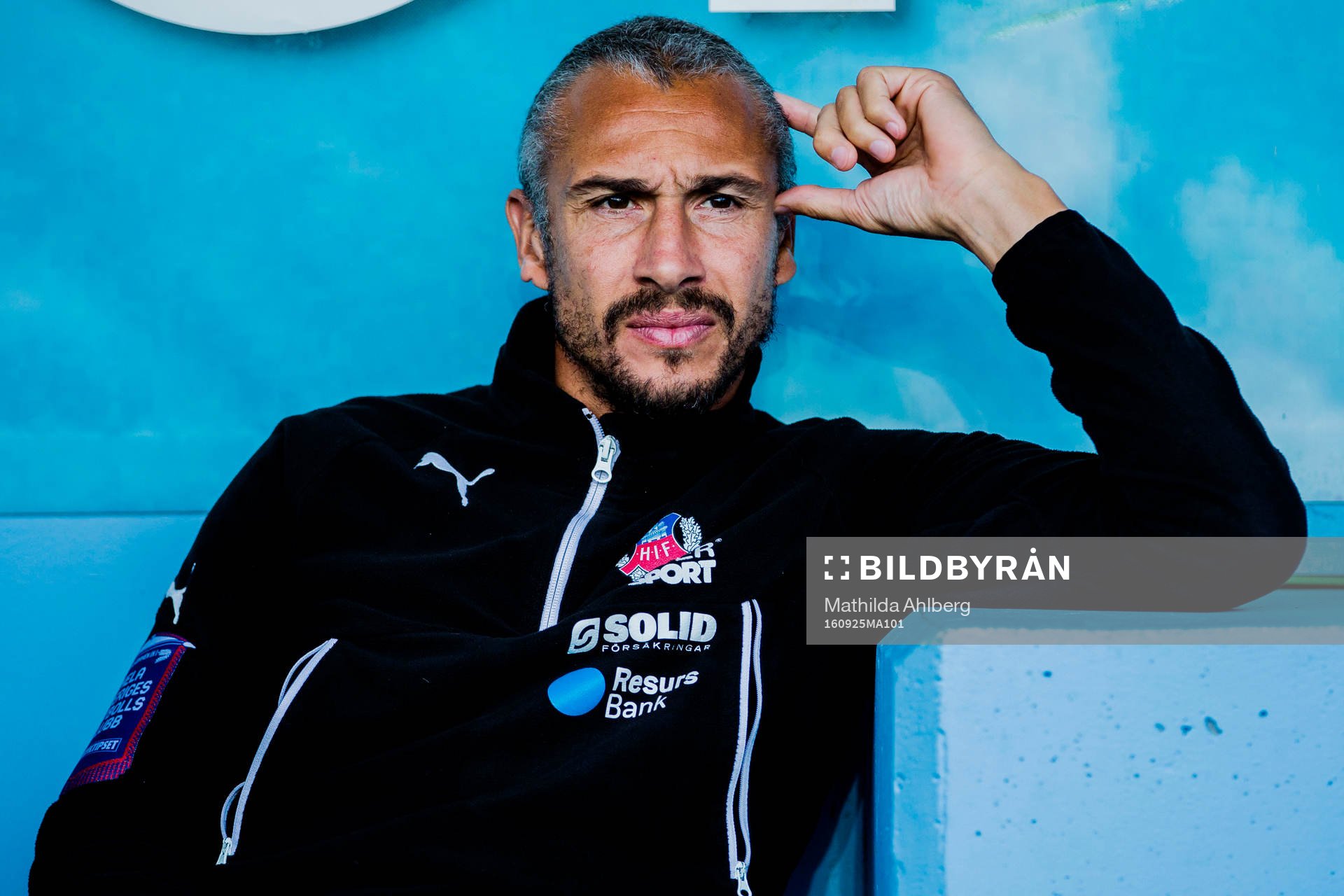 Helsingborgs manager Henrik Larsson