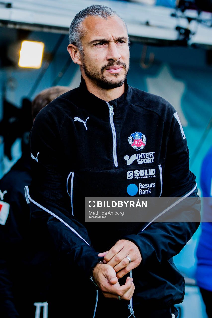 Helsingborgs manager Henrik Larsson