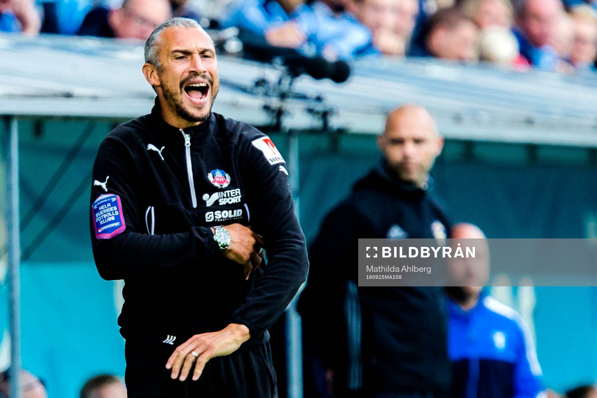 Helsingborgs manager Henrik Larsson