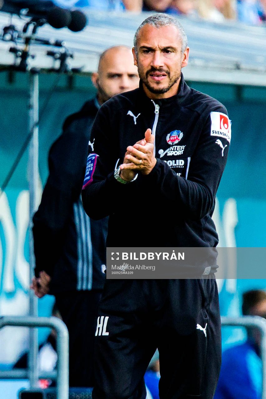 Helsingborgs manager Henrik Larsson