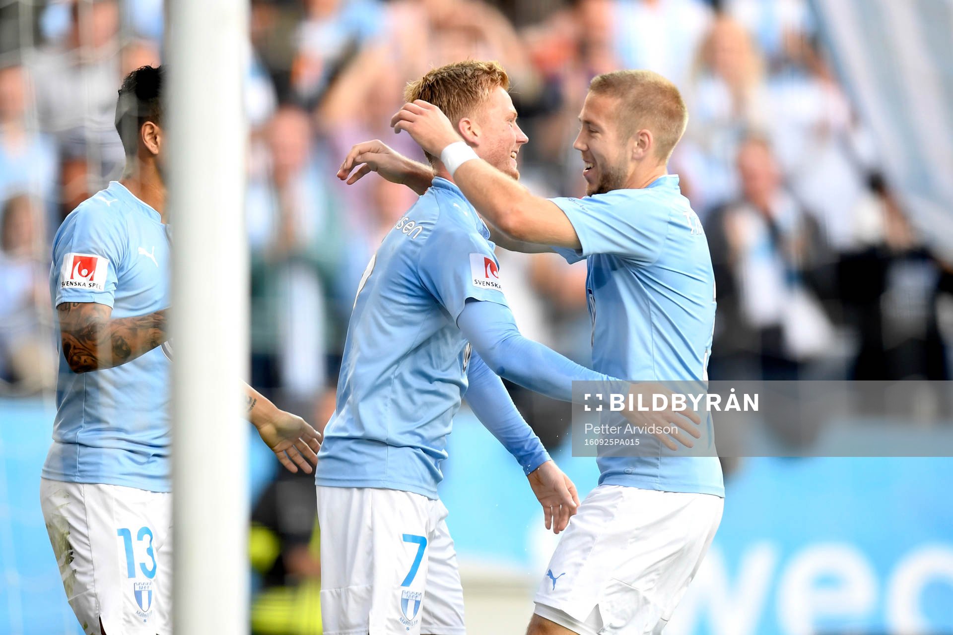 Malmö FFs Anders Christiansen jublar
