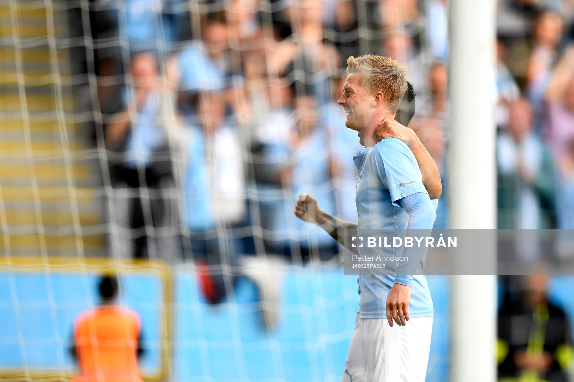 Malmö FFs Anders Christiansen jublar