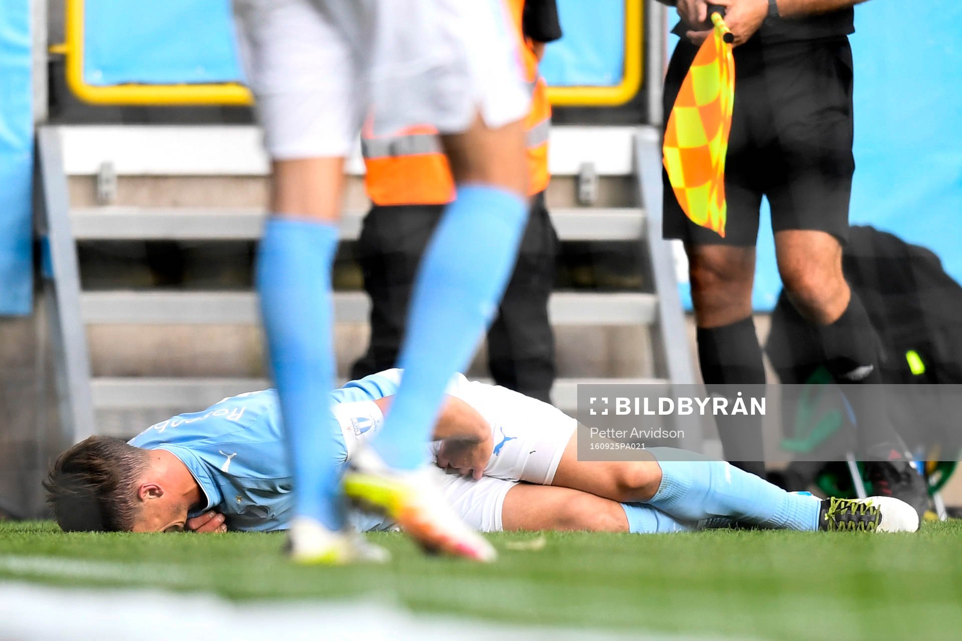 Malmö FFs Markus Rosenberg har ont