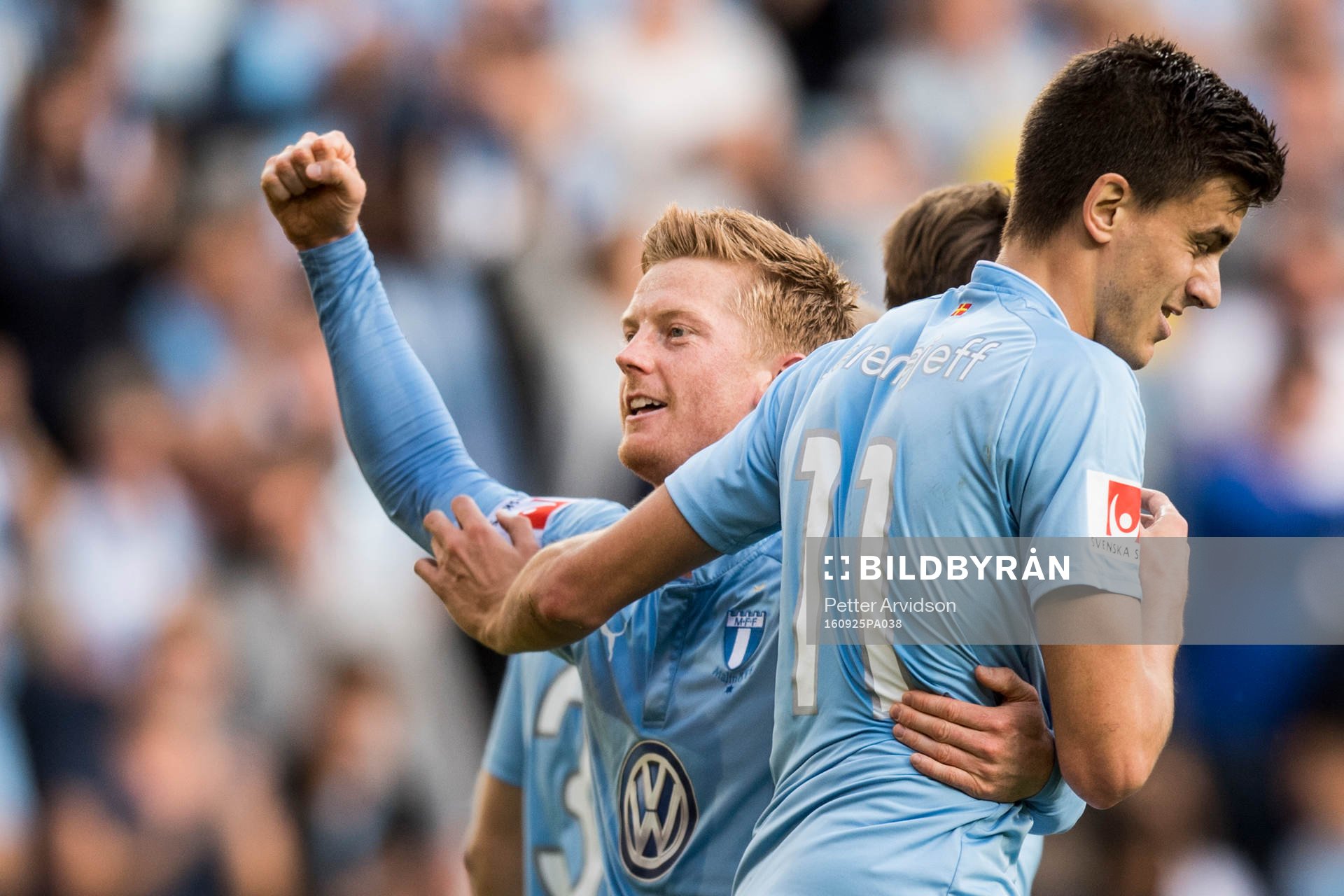 Malmö FFs Anders Christiansen jublar