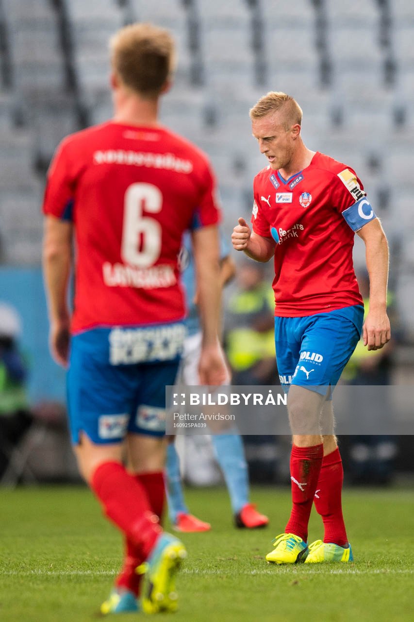 Helsingborgs Peter Larsson deppar