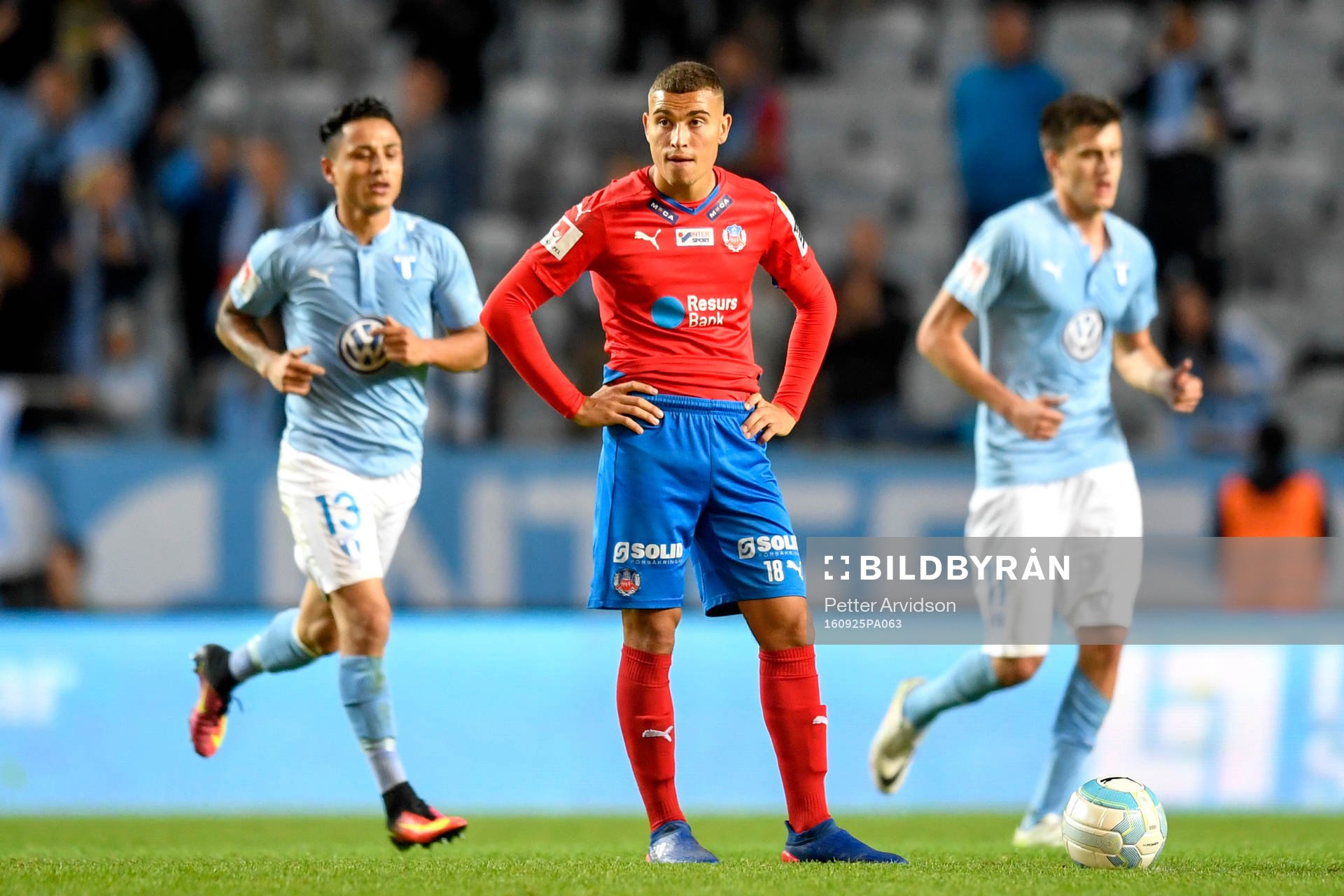 Helsingborgs Jordan Larsson deppar