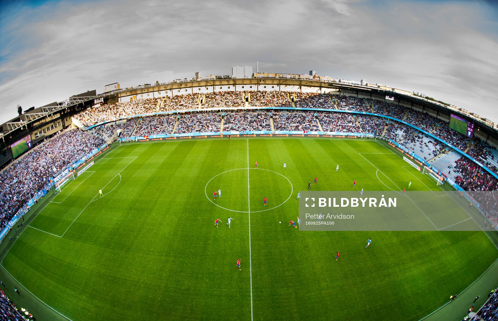 Översiktsbild över Swedbank Stadion